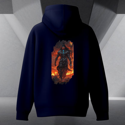 The Māhādev Collection - Rudra II Hoodie Back Print