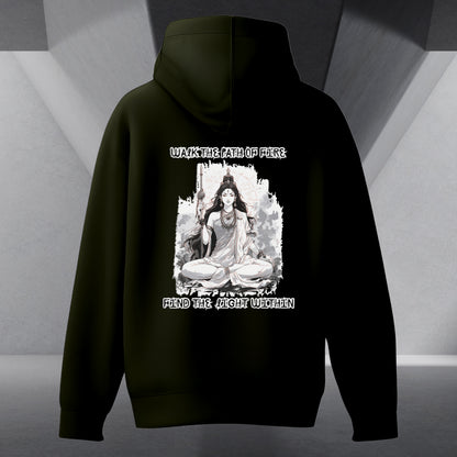 The Cosmic Nine - Sacred Ascetic Hoodie Back Print