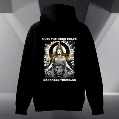 The Cosmic Nine - Lunar Fury Hoodie Back Print