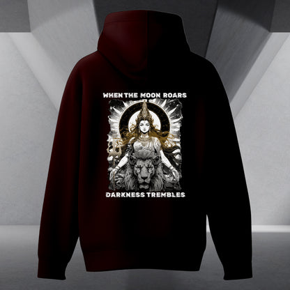 The Cosmic Nine - Lunar Fury Hoodie Back Print