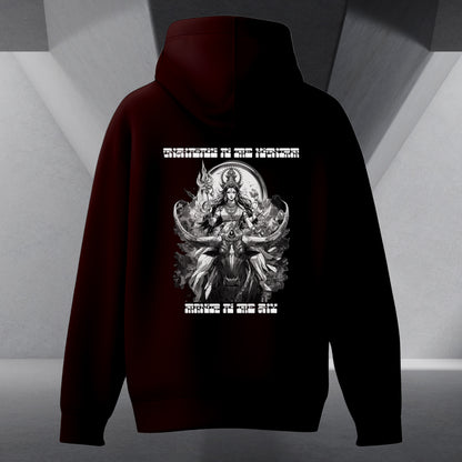 The Cosmic Nine - Mountain Spirit Hoodie Back Print