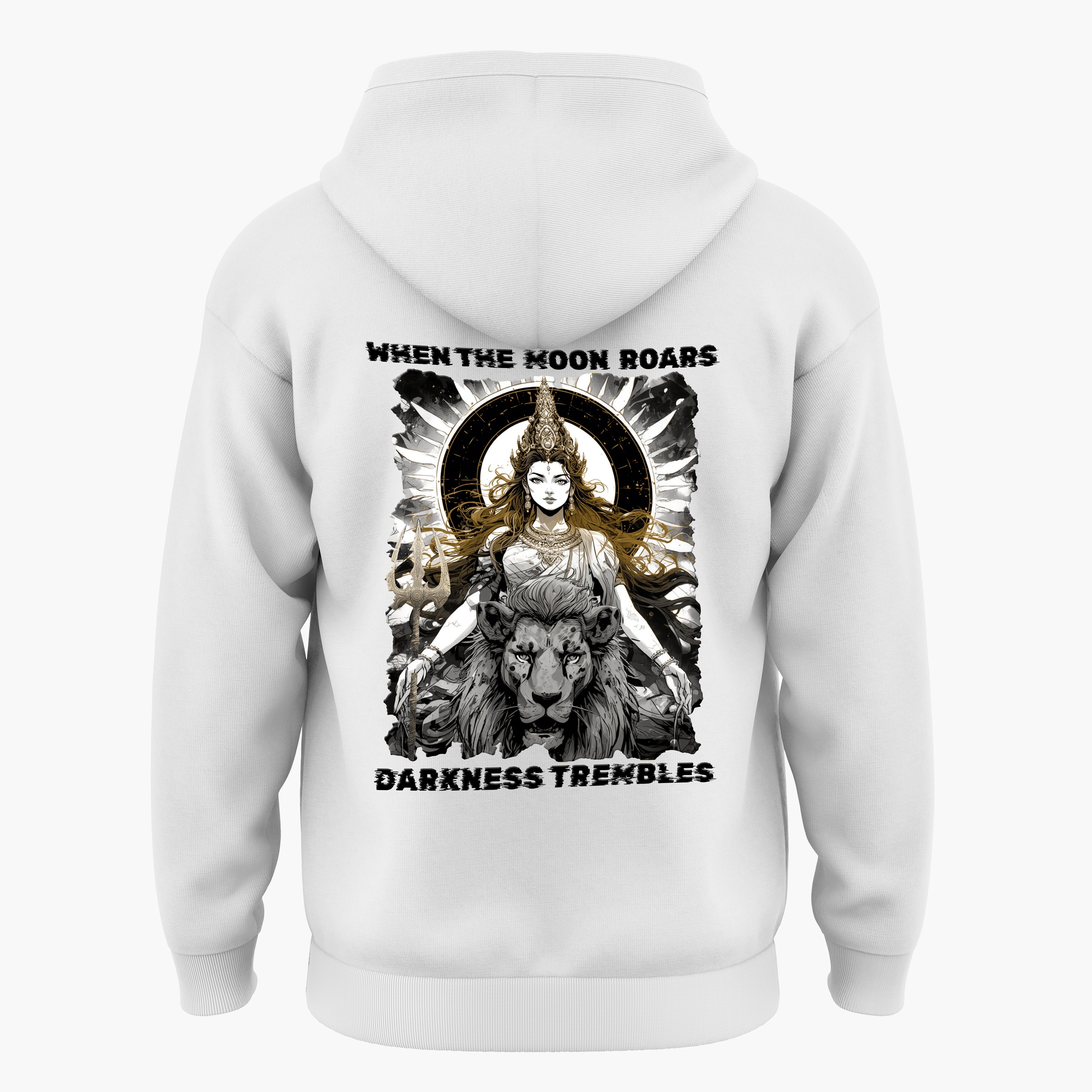 The Cosmic Nine - Lunar Fury Hoodie Back Print