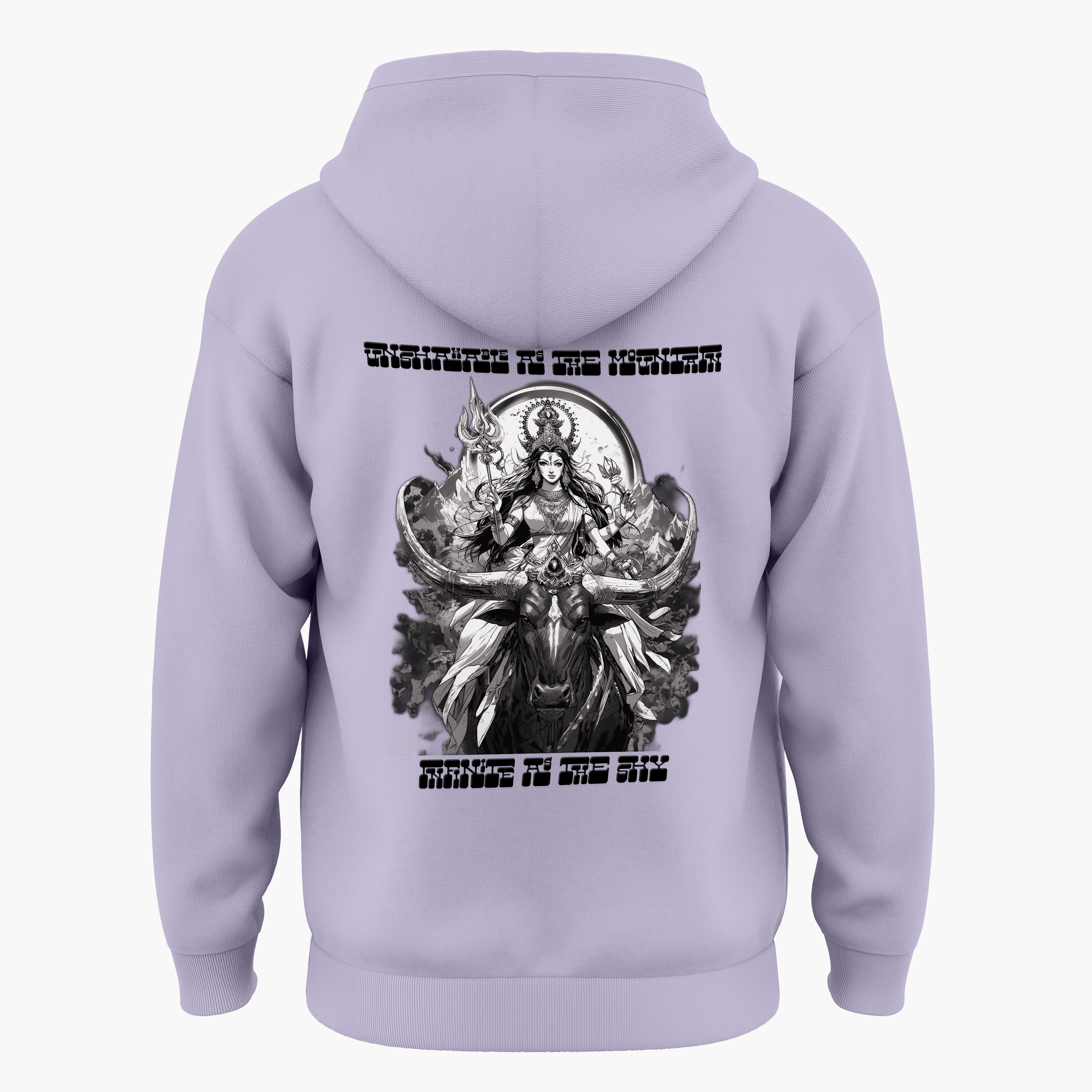 The Cosmic Nine - Mountain Spirit Hoodie Back Print