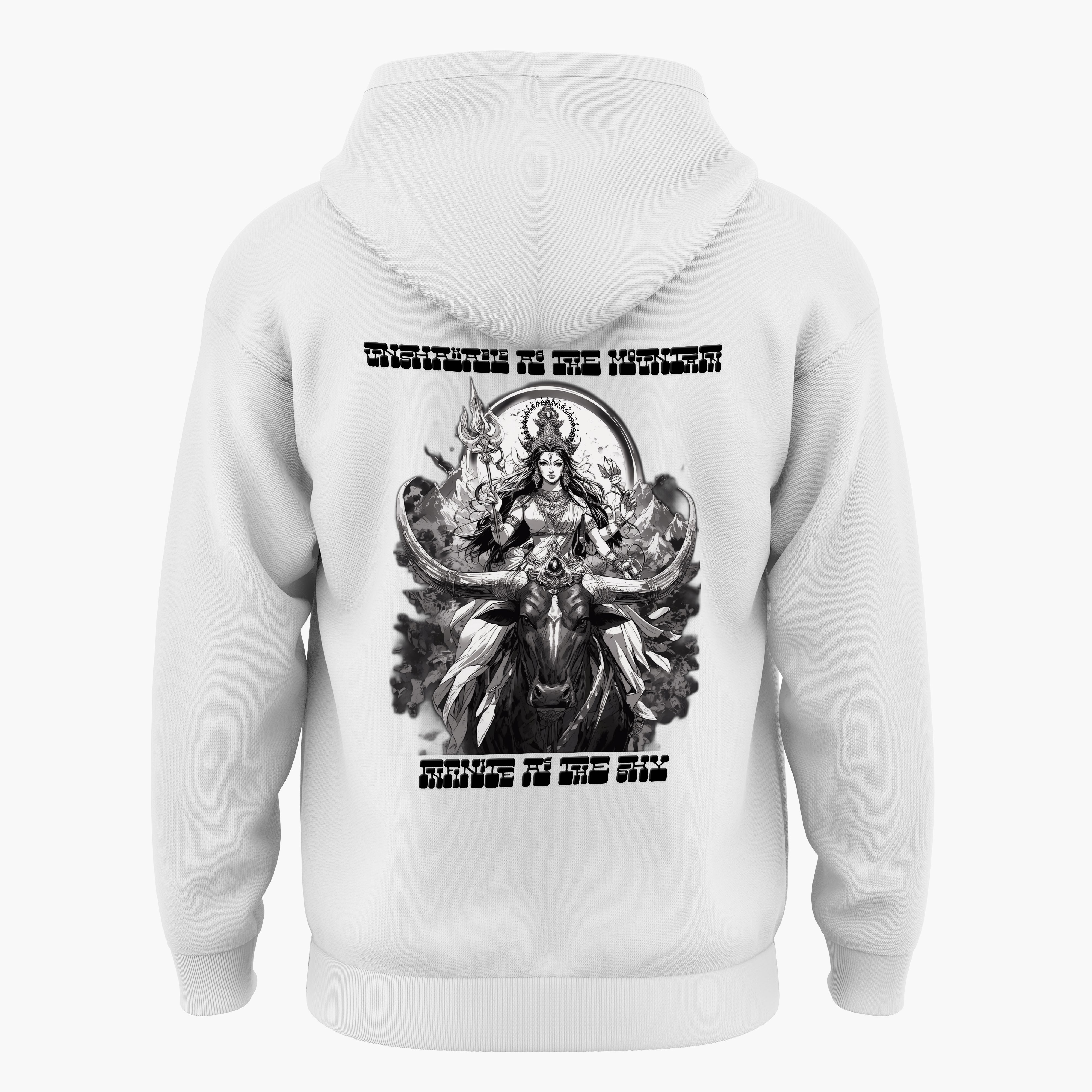 The Cosmic Nine - Mountain Spirit Hoodie Back Print