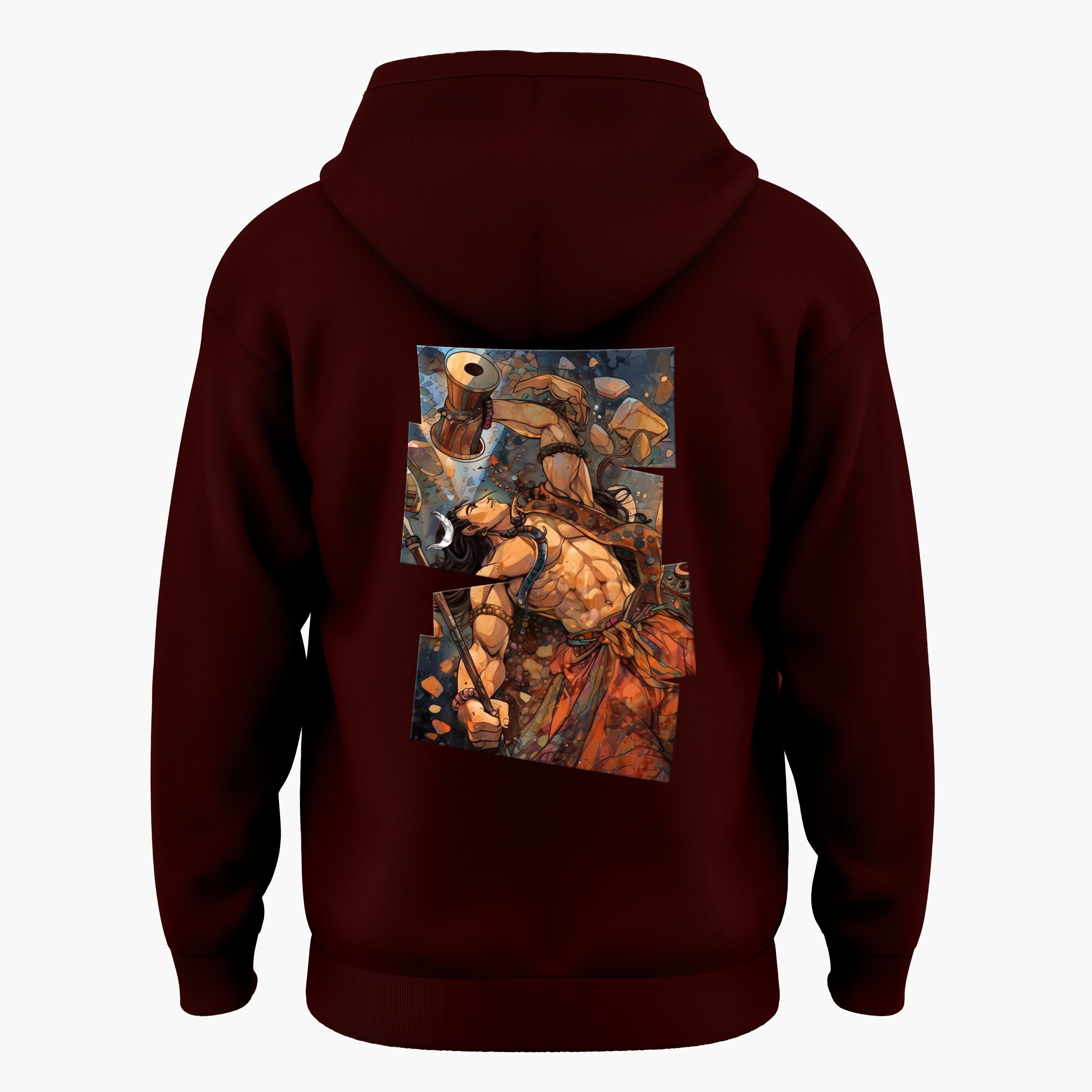 The Māhādev Collection - Nataraj I Hoodie Back Print
