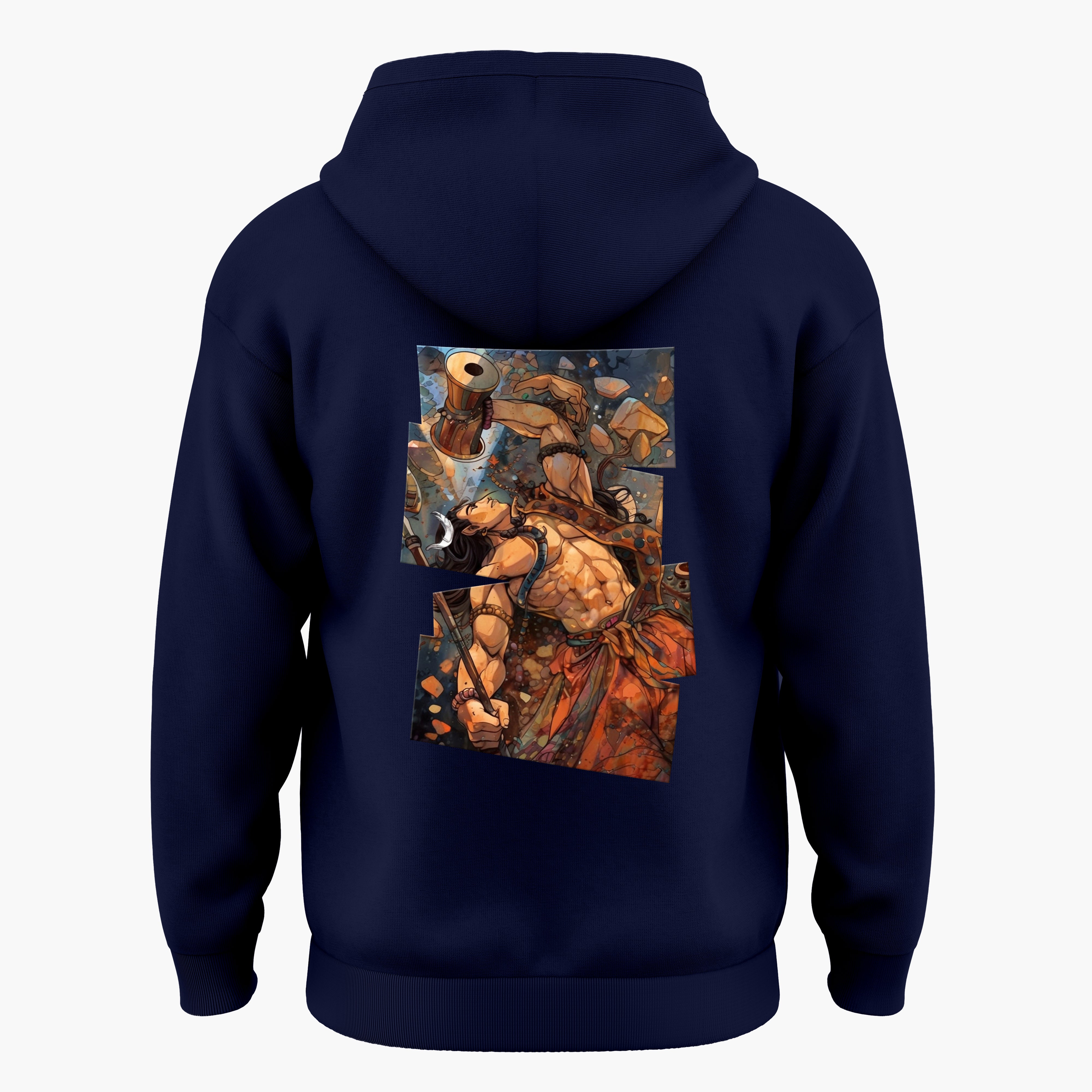 The Māhādev Collection - Nataraj I Hoodie Back Print