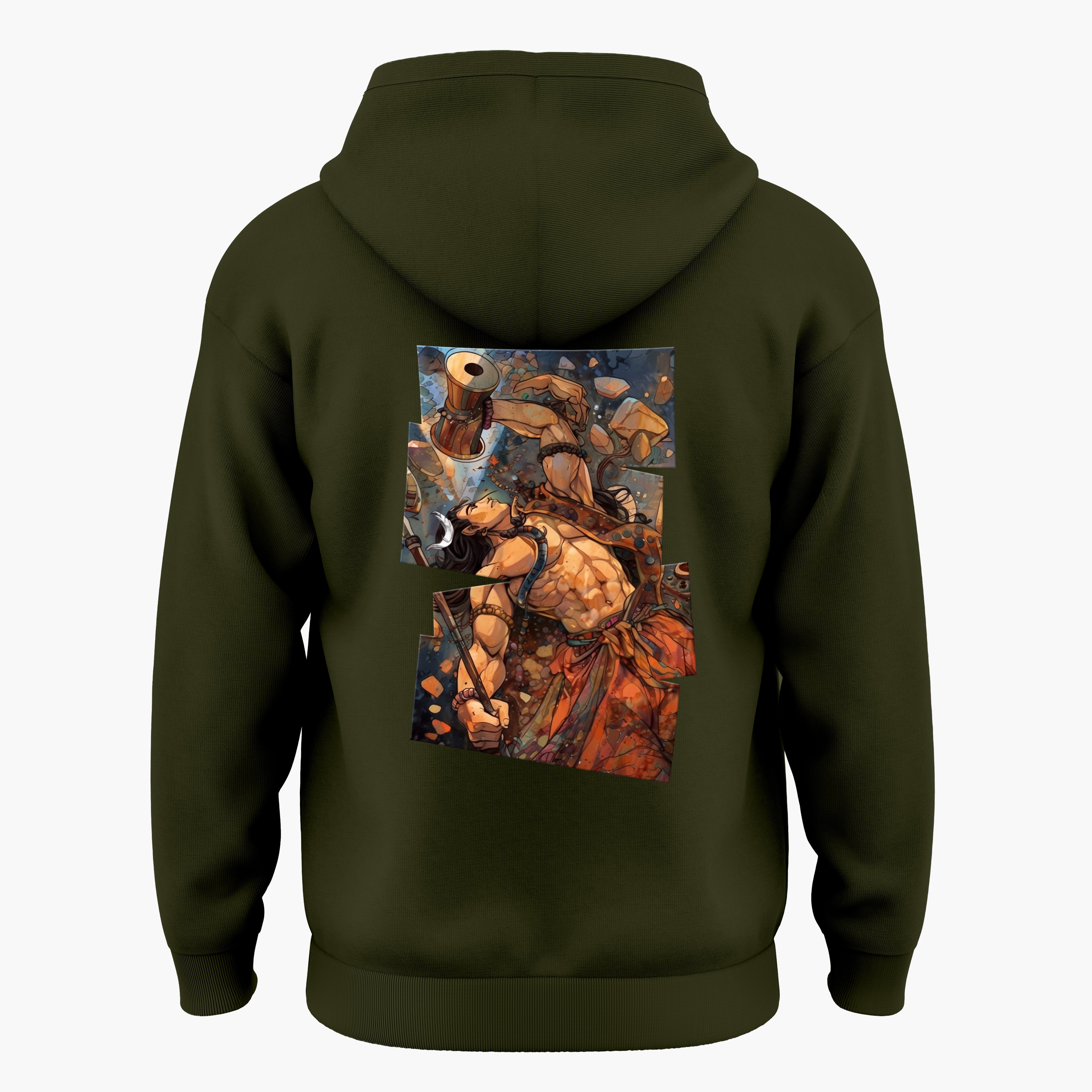 The Māhādev Collection - Nataraj I Hoodie Back Print