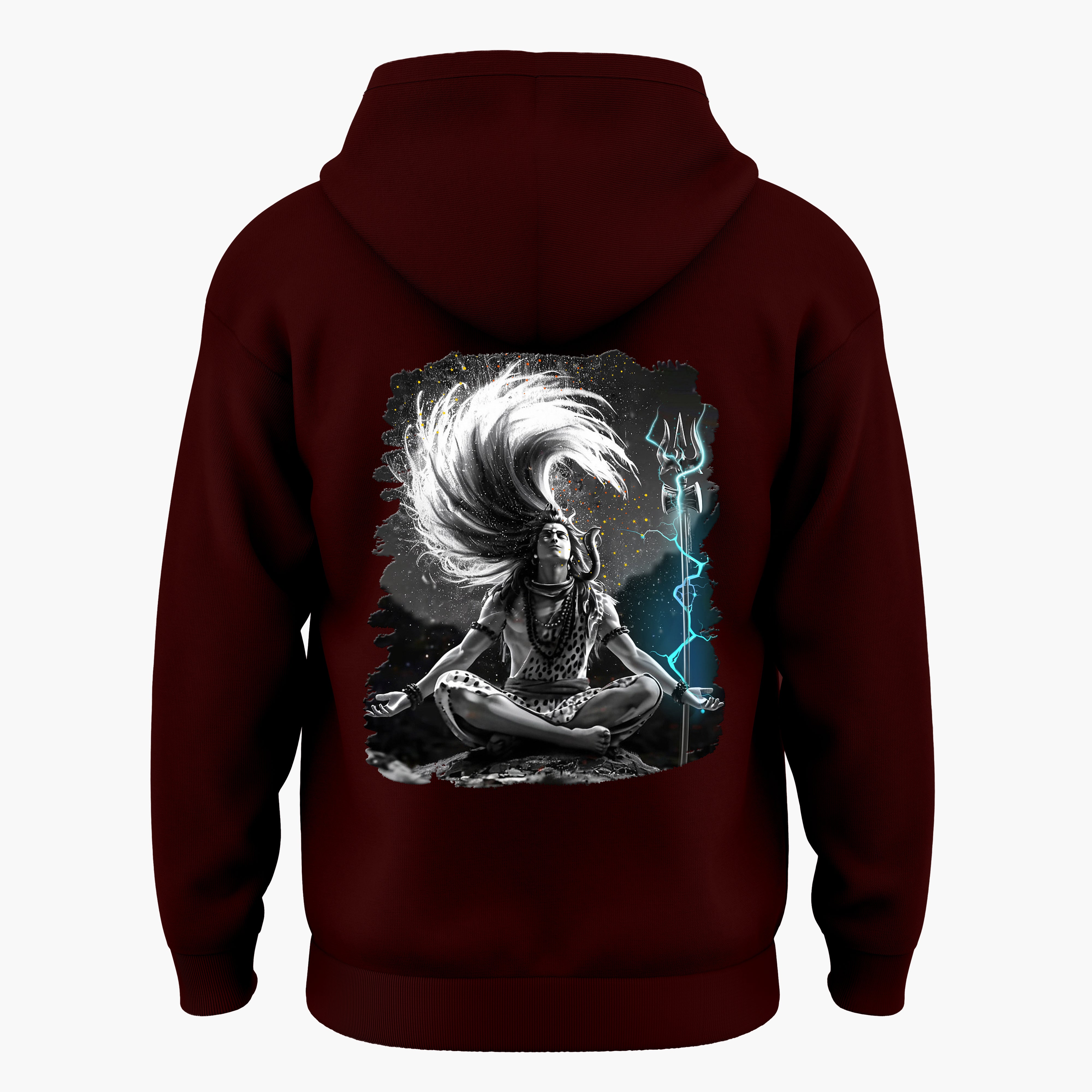 The Māhādev Collection - Gangadhar II Hoodie Back Print