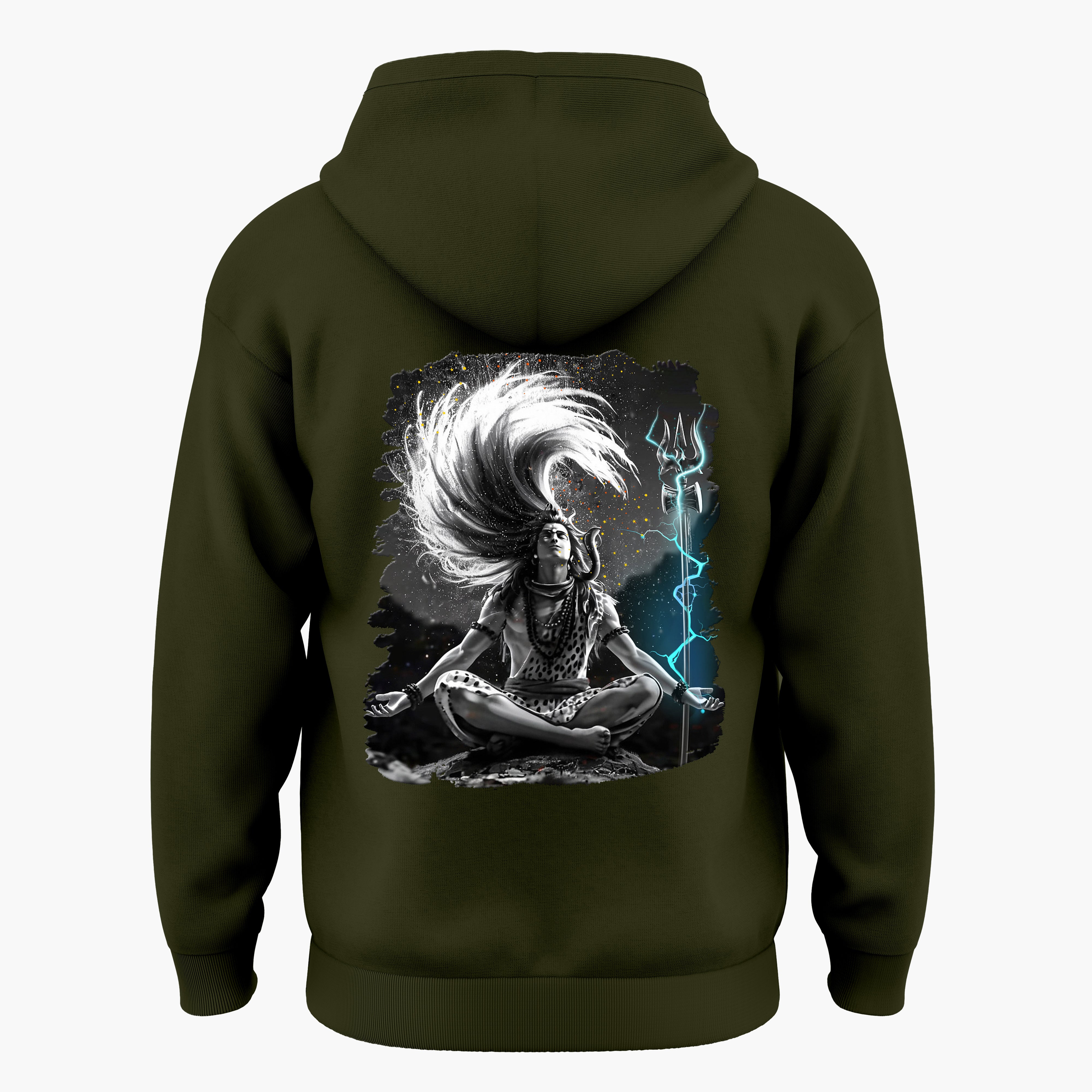 The Māhādev Collection - Gangadhar II Hoodie Back Print
