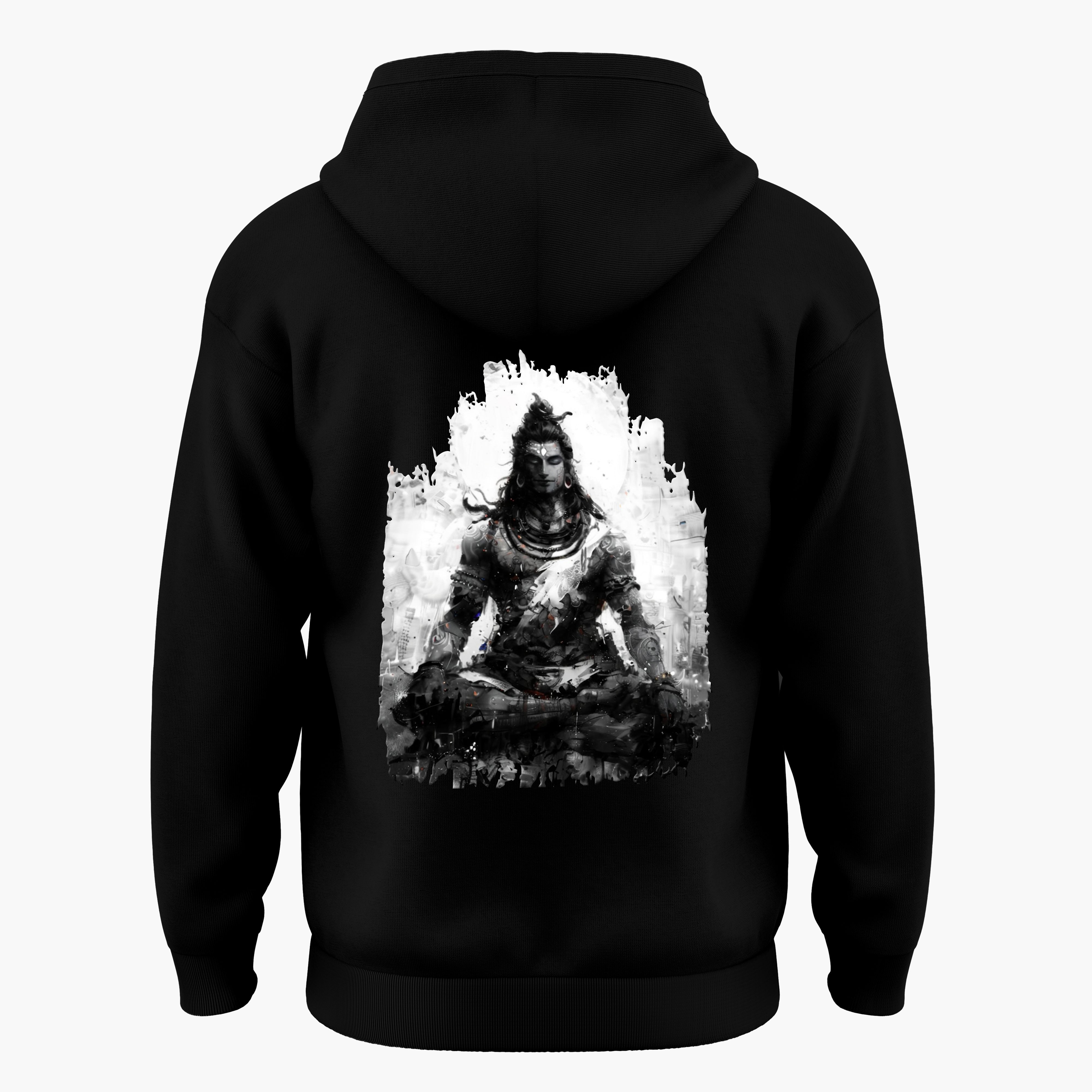 The Māhādev Collection - Bholenath I Hoodie Back Print