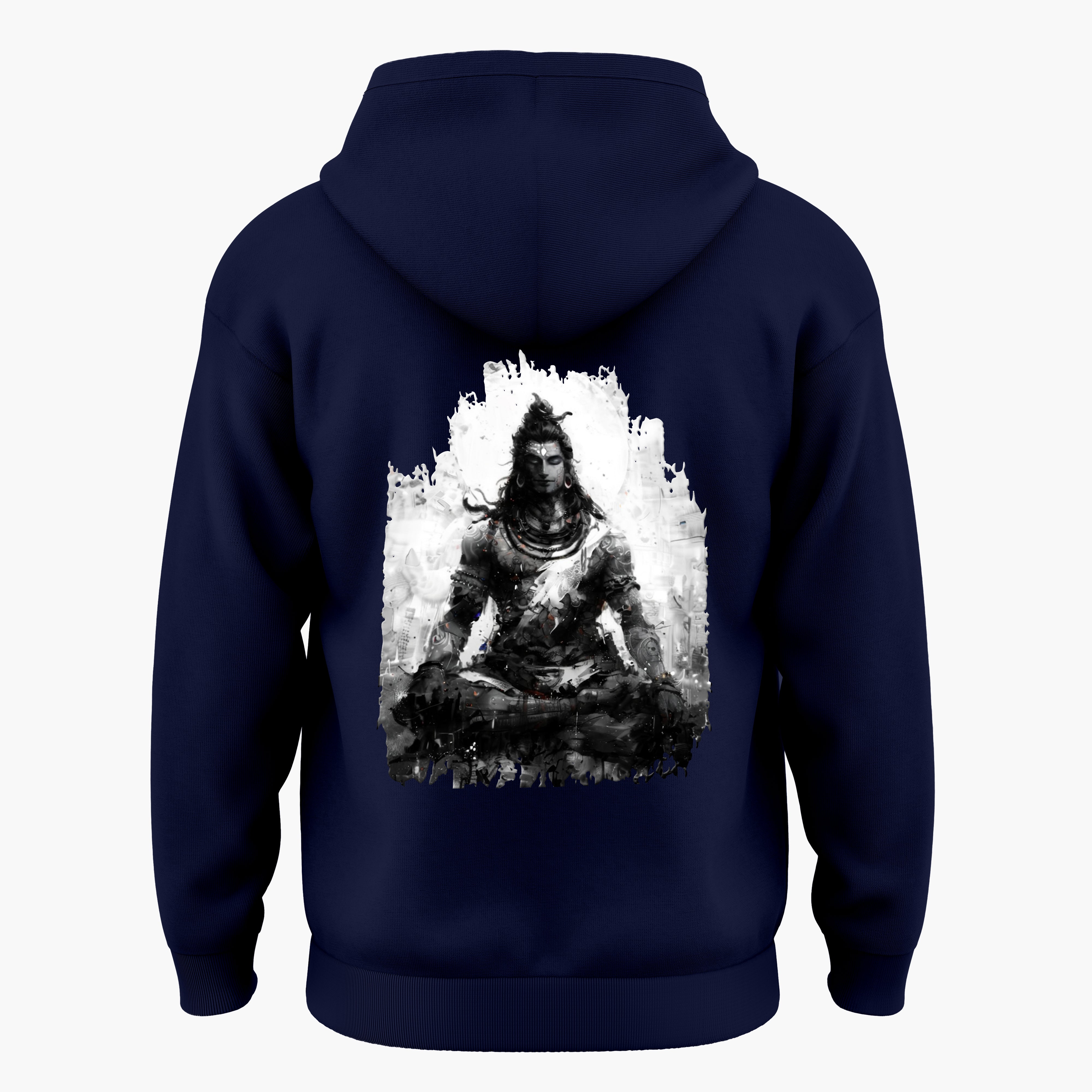 The Māhādev Collection - Bholenath I Hoodie Back Print