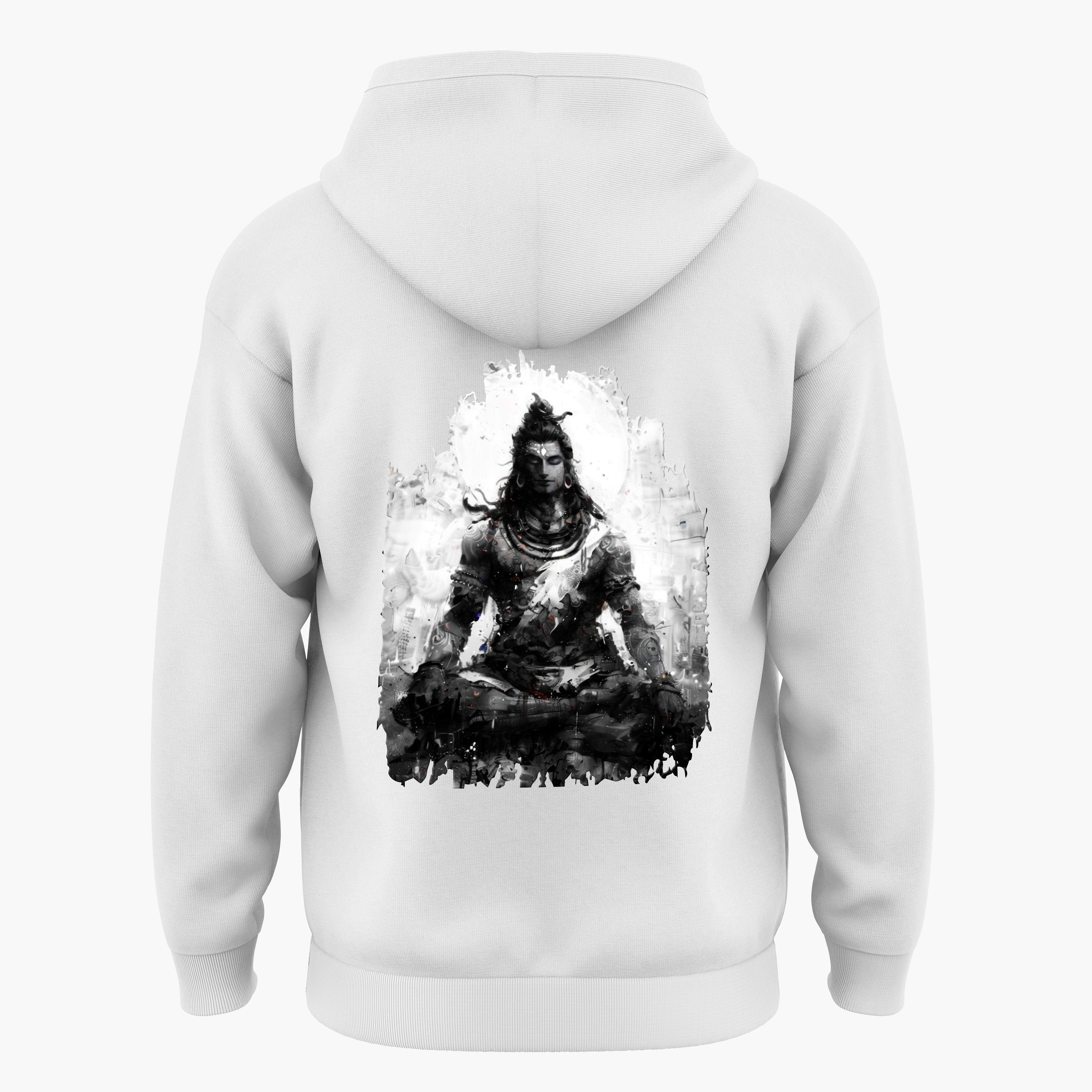 The Māhādev Collection - Bholenath I Hoodie Back Print