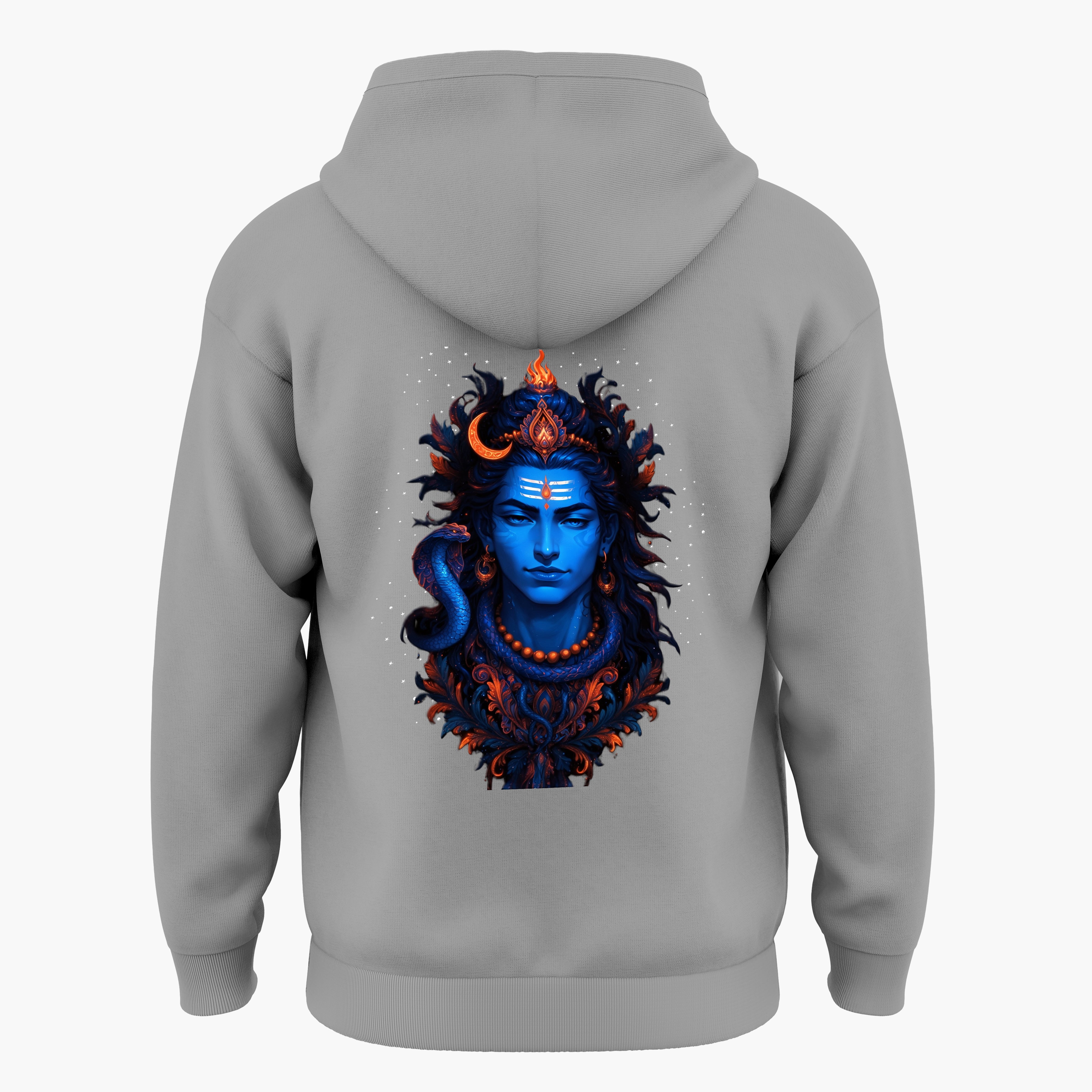 The Māhādev Collection - Omkareshwar I Hoodie Back Print