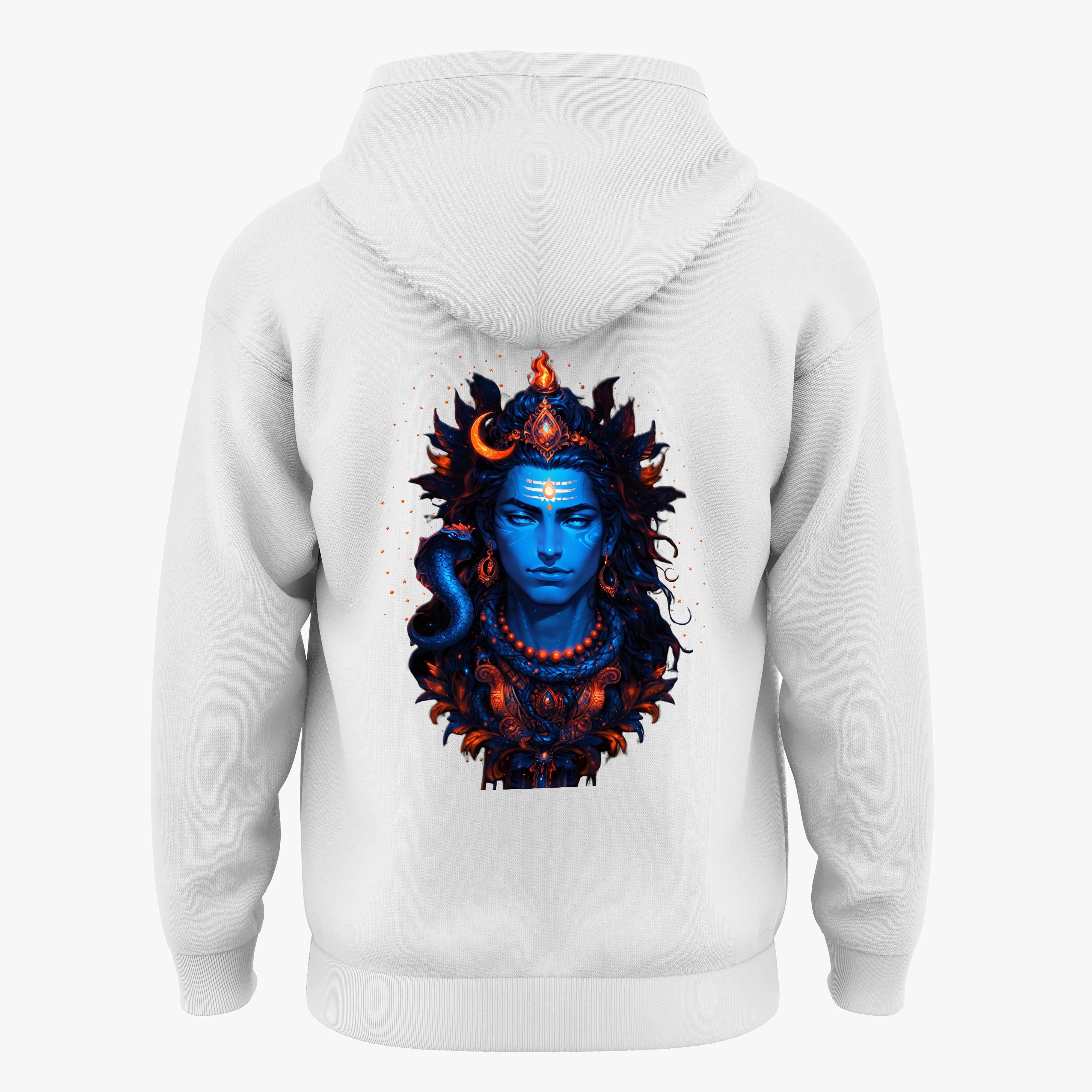 The Māhādev Collection - Omkareshwar II Hoodie Back Print