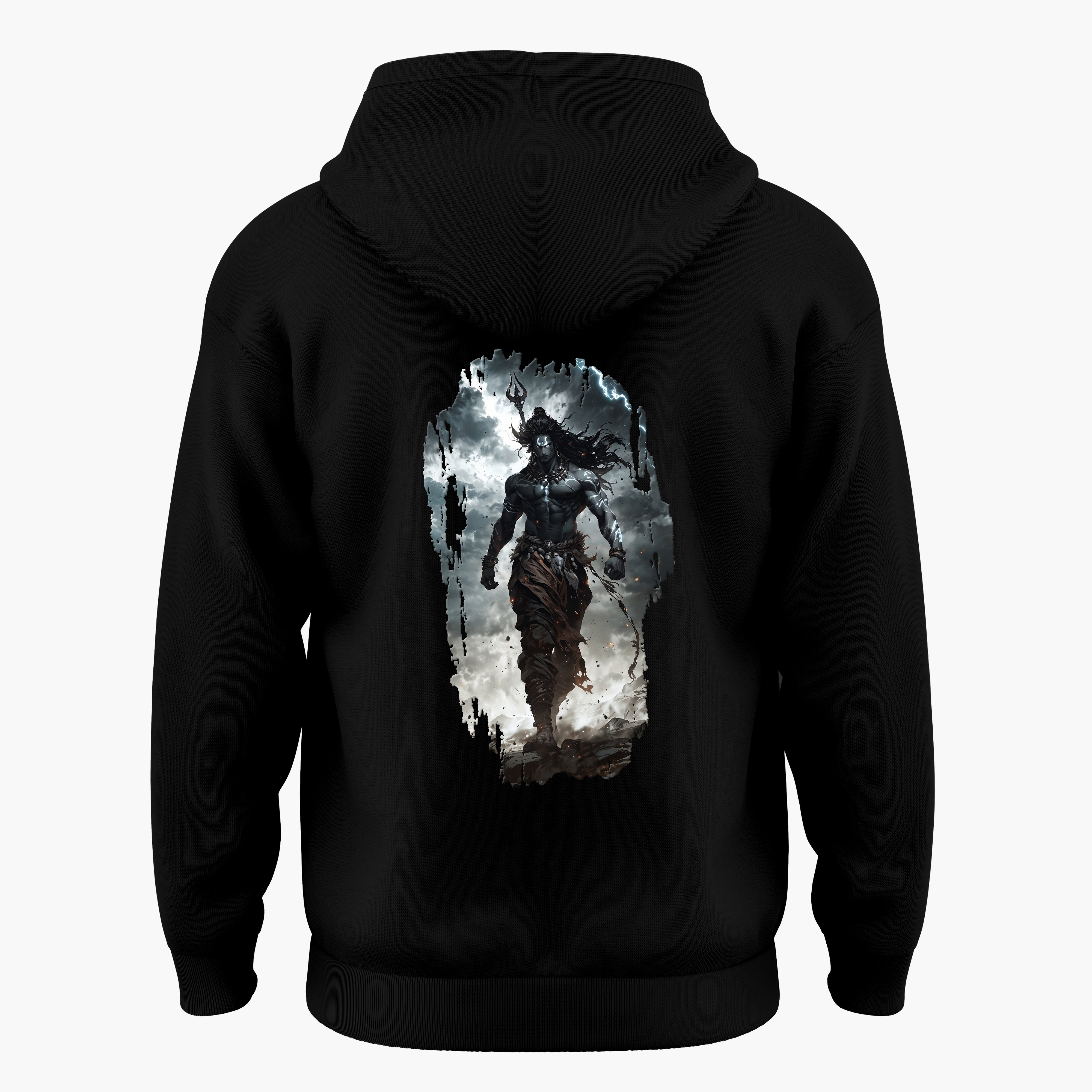 The Māhādev Collection - Rudra I Hoodie Back Print