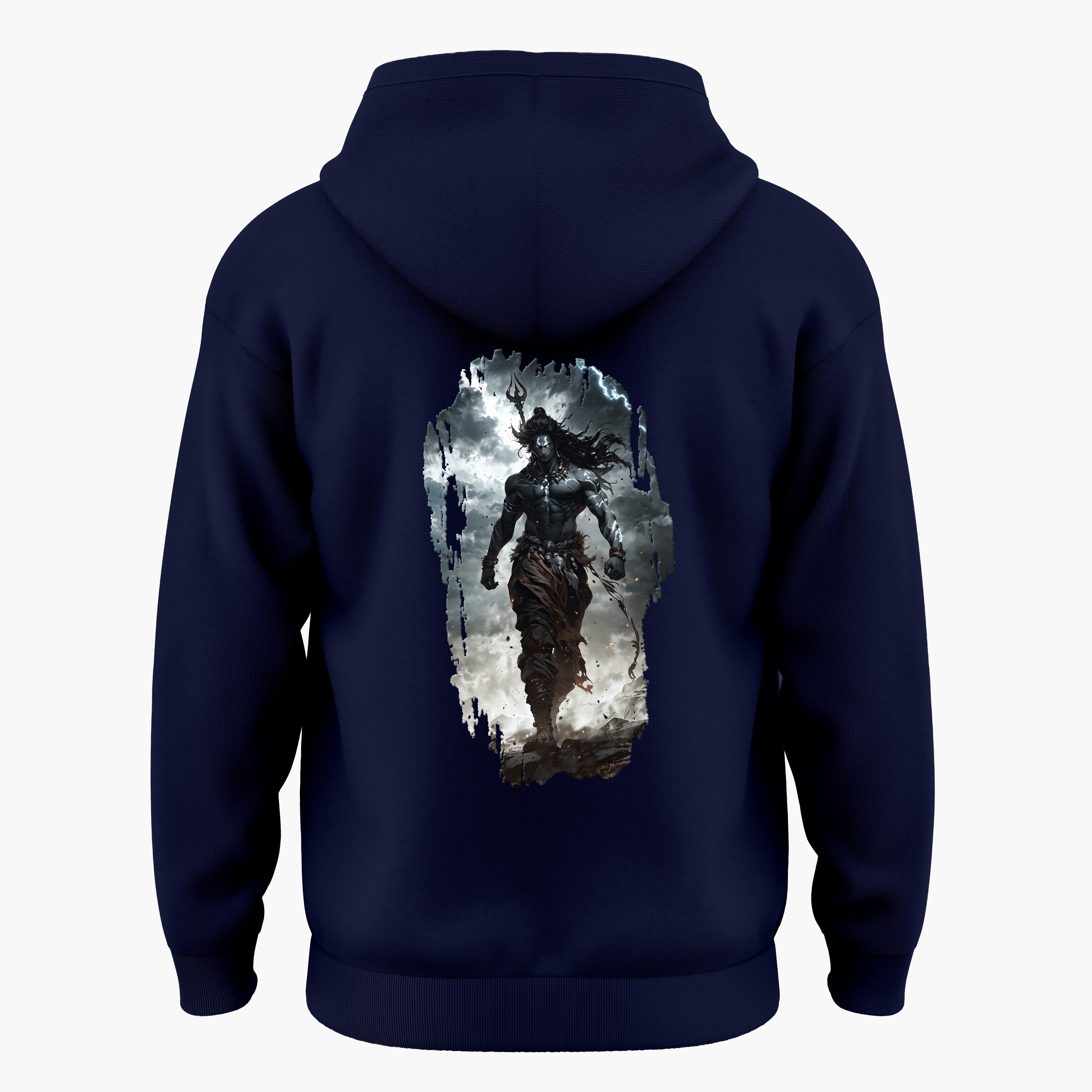 The Māhādev Collection - Rudra I Hoodie Back Print