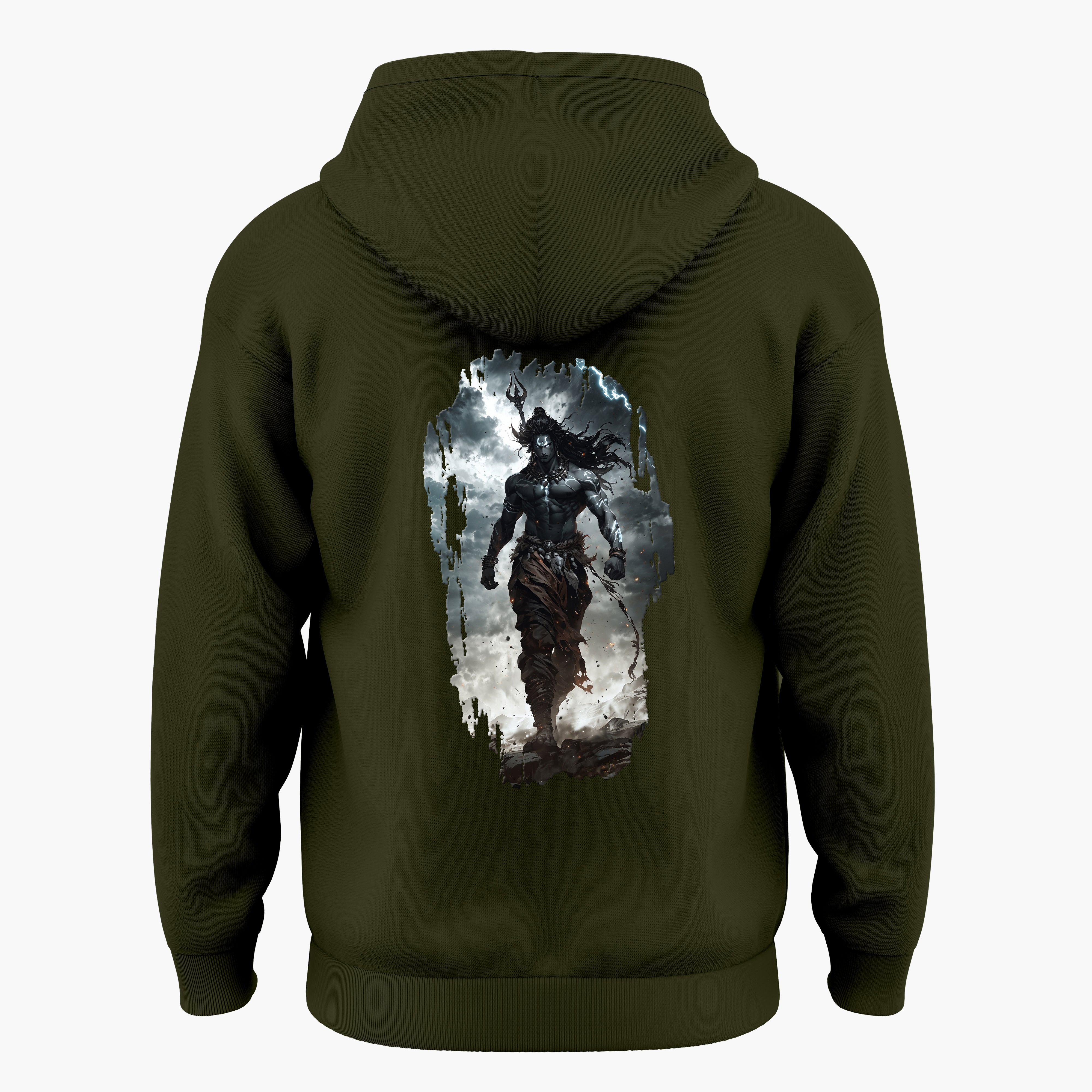 The Māhādev Collection - Rudra I Hoodie Back Print