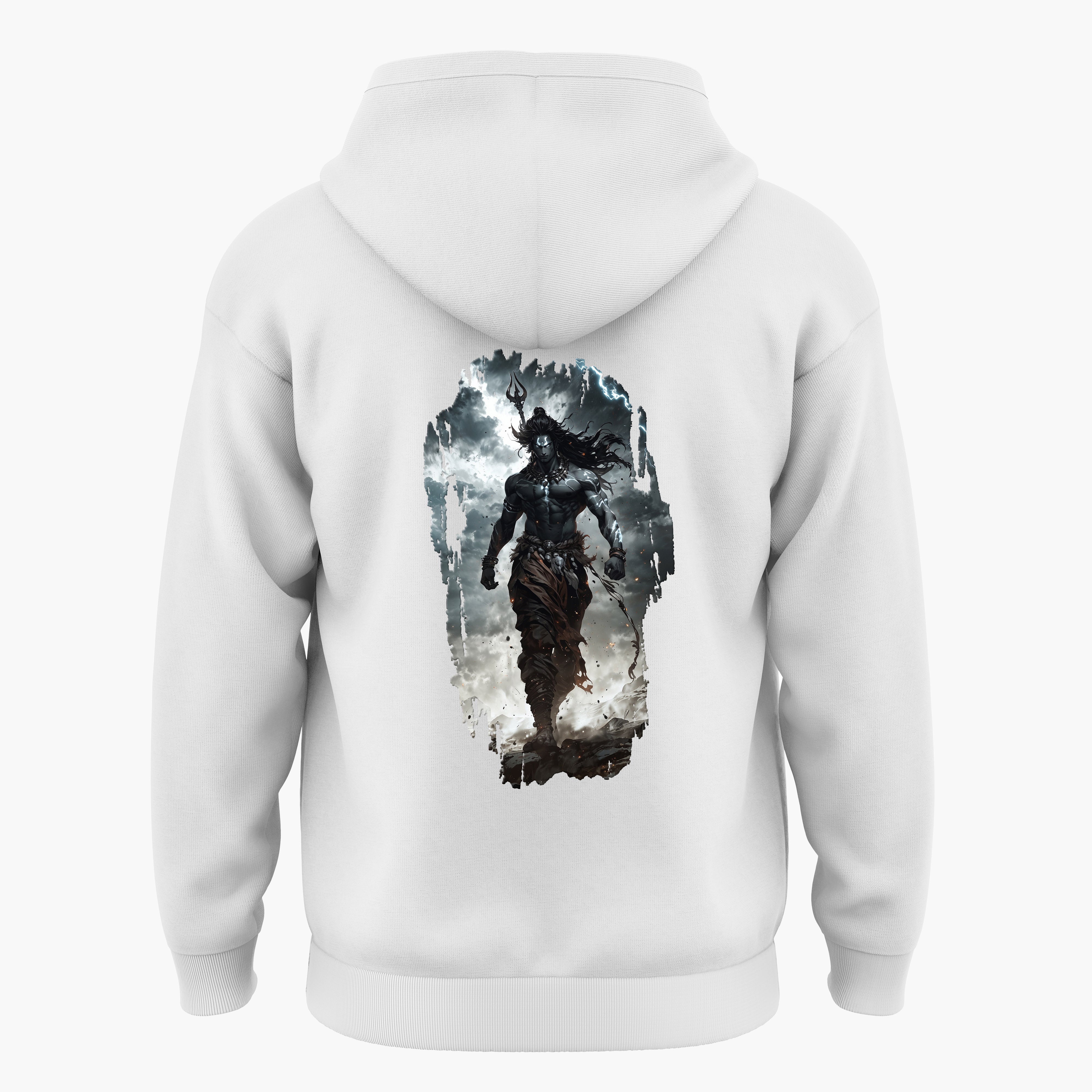 The Māhādev Collection - Rudra I Hoodie Back Print