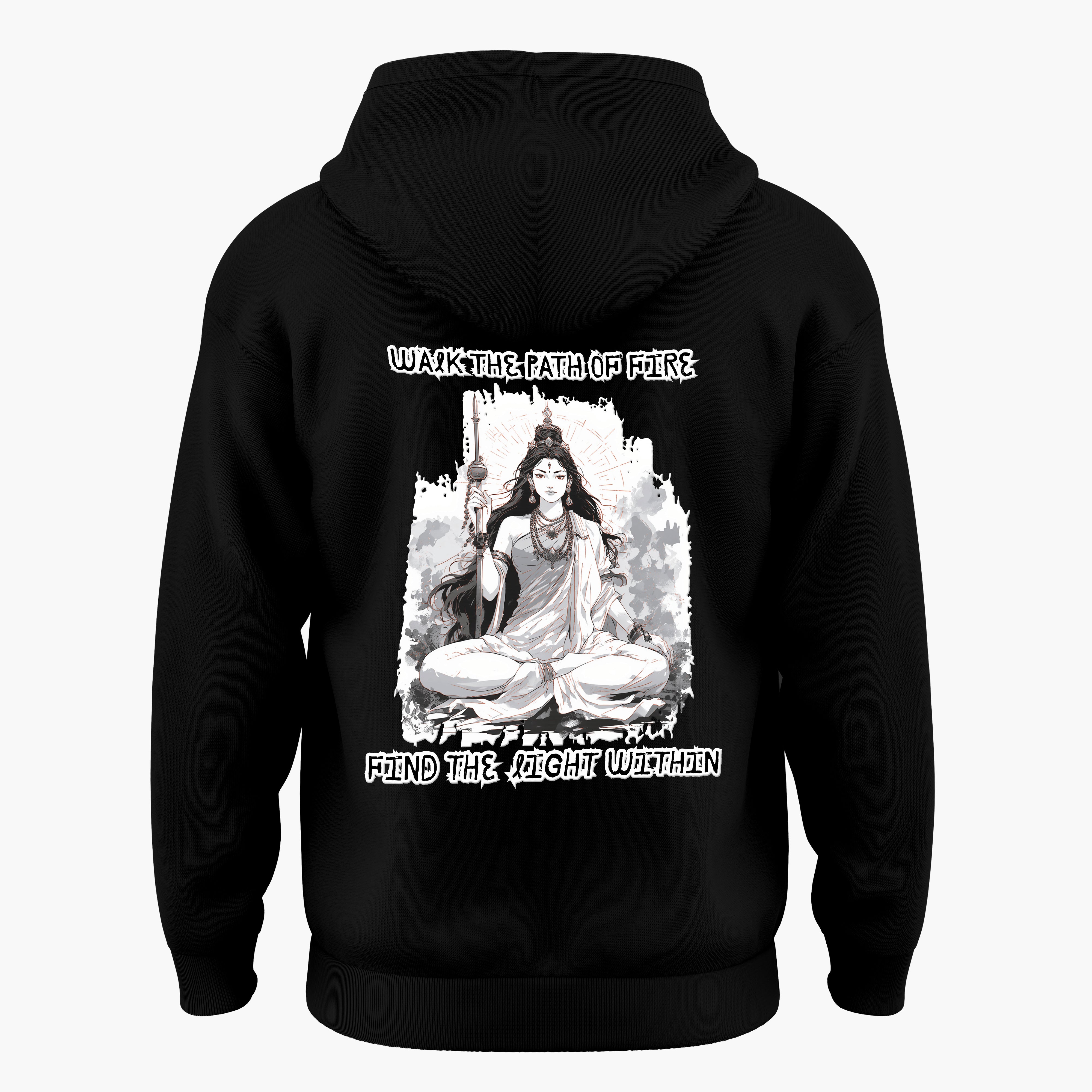 The Cosmic Nine - Sacred Ascetic Hoodie Back Print