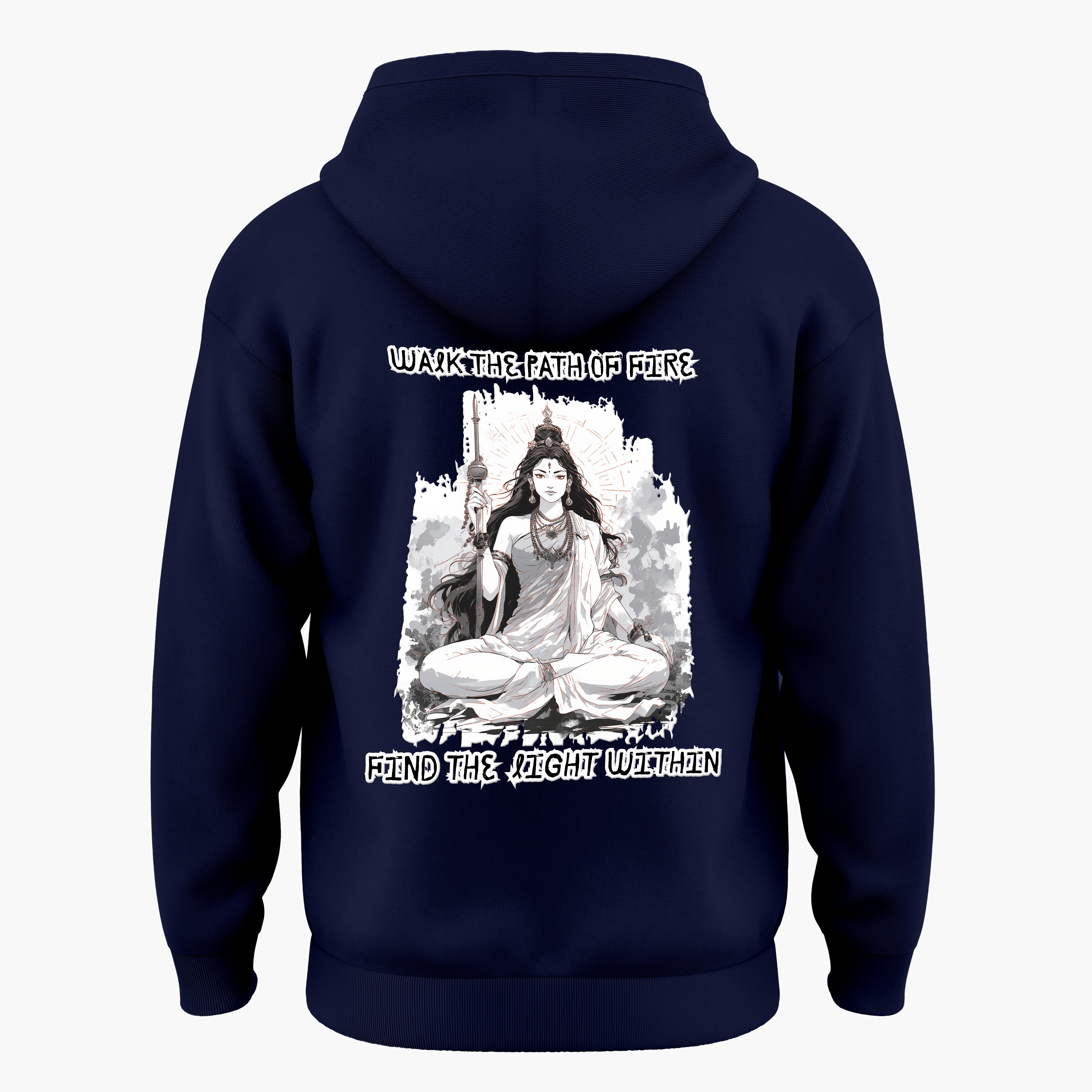 The Cosmic Nine - Sacred Ascetic Hoodie Back Print