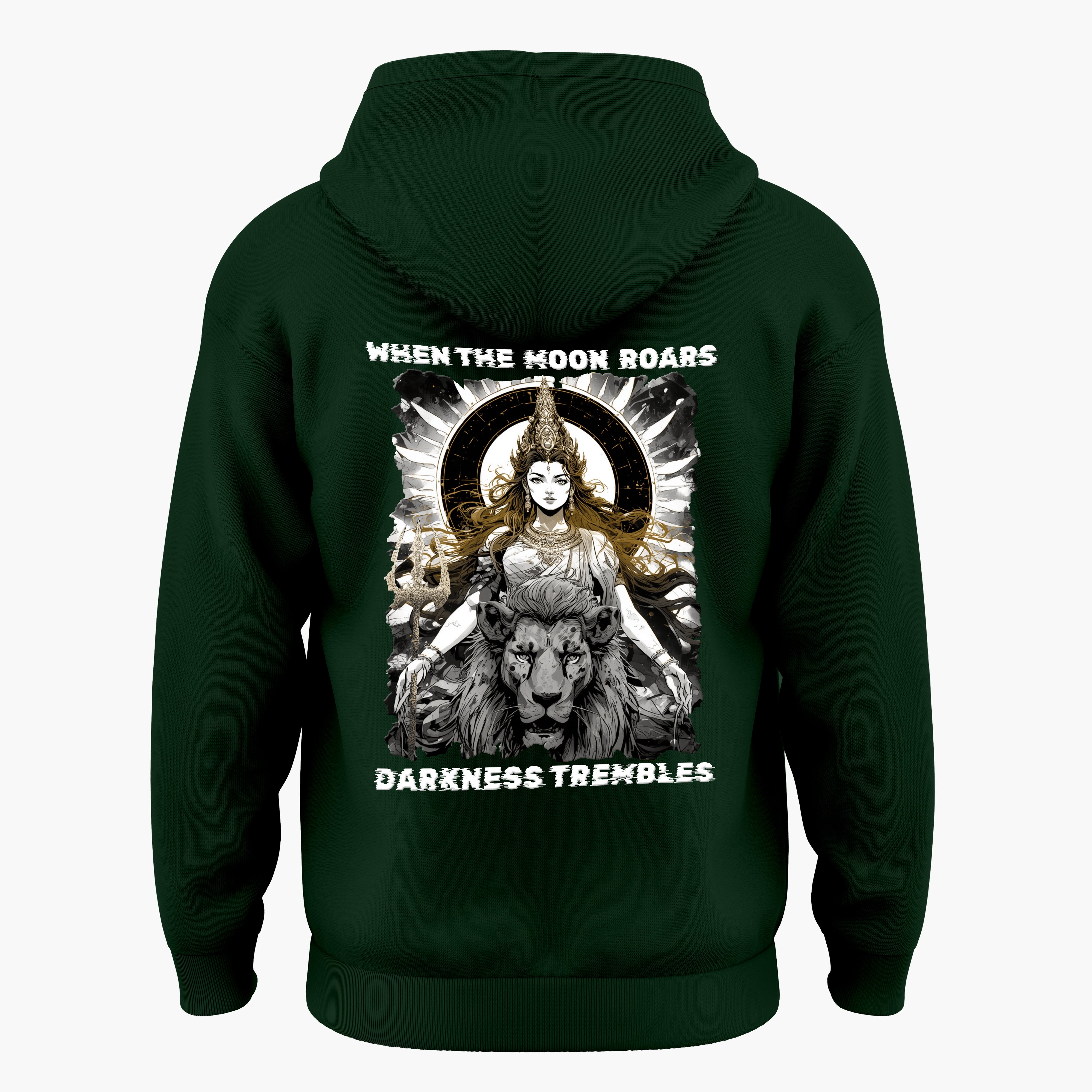 The Cosmic Nine - Lunar Fury Hoodie Back Print