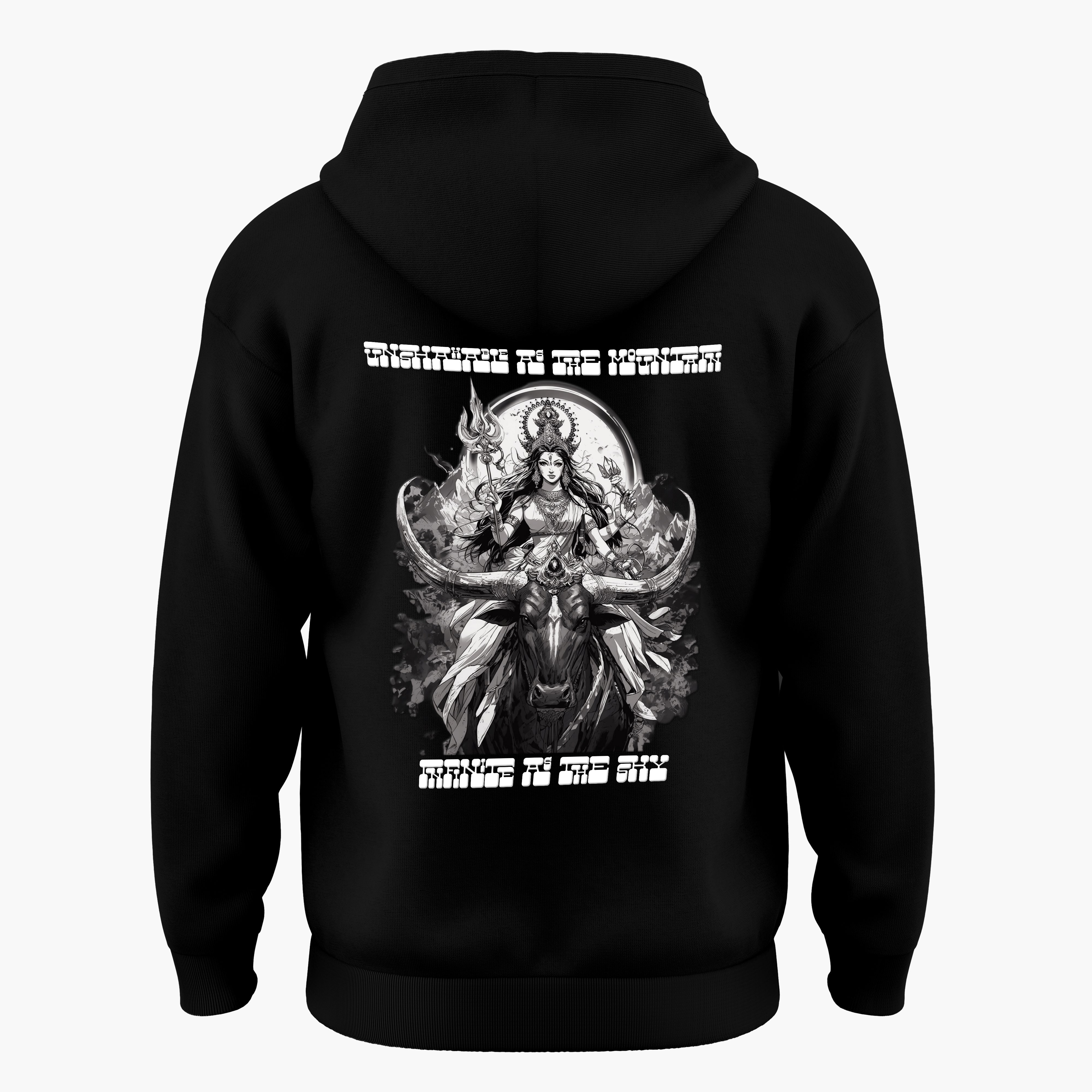 The Cosmic Nine - Mountain Spirit Hoodie Back Print