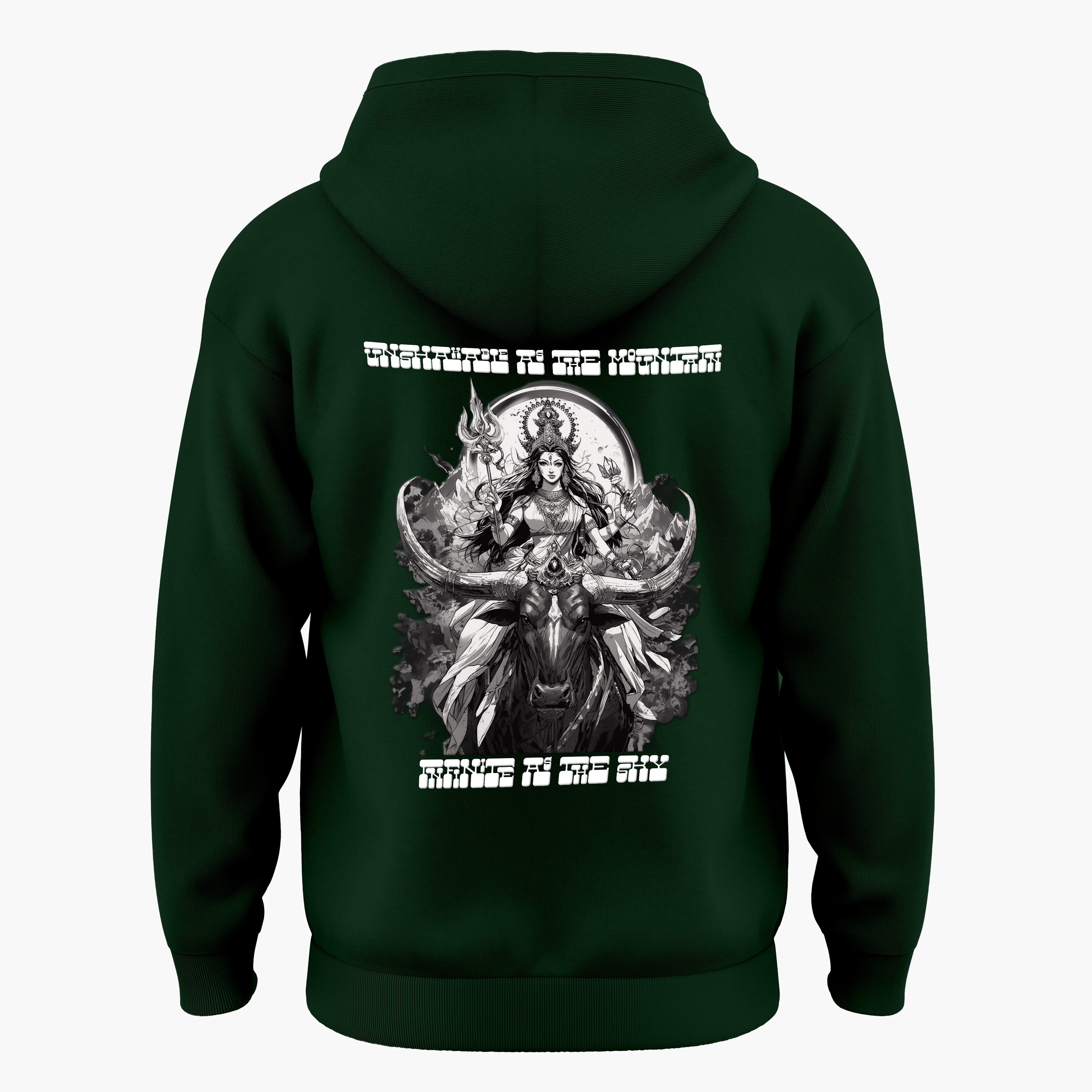 The Cosmic Nine - Mountain Spirit Hoodie Back Print