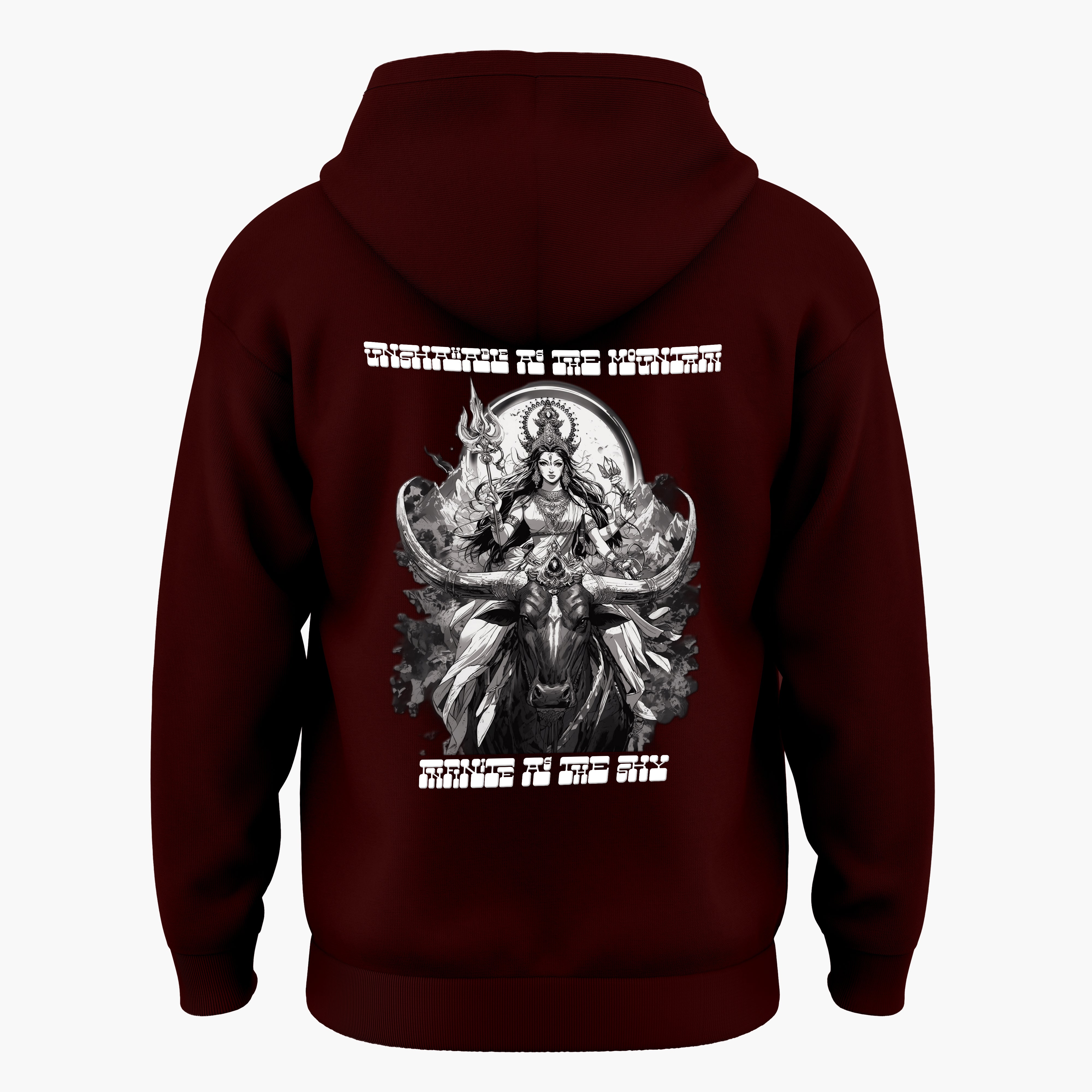 The Cosmic Nine - Mountain Spirit Hoodie Back Print