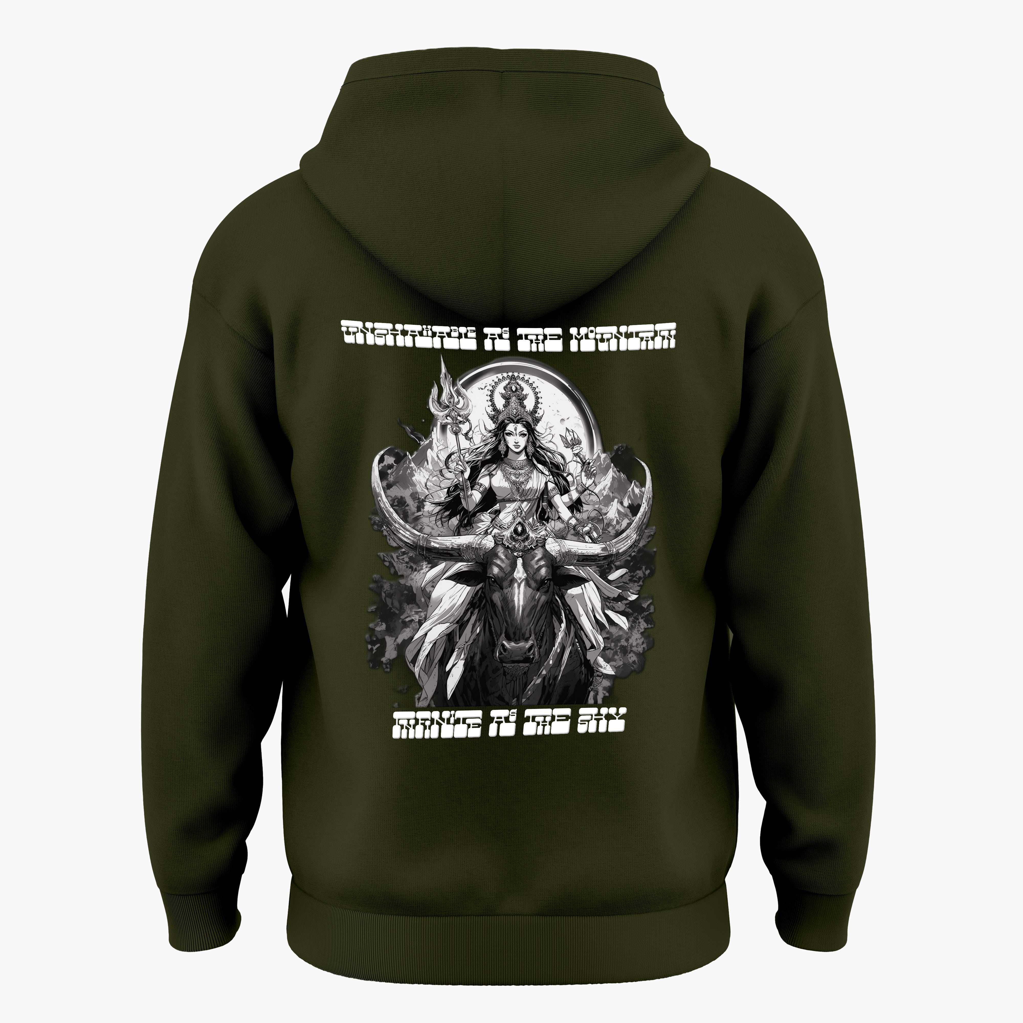 The Cosmic Nine - Mountain Spirit Hoodie Back Print
