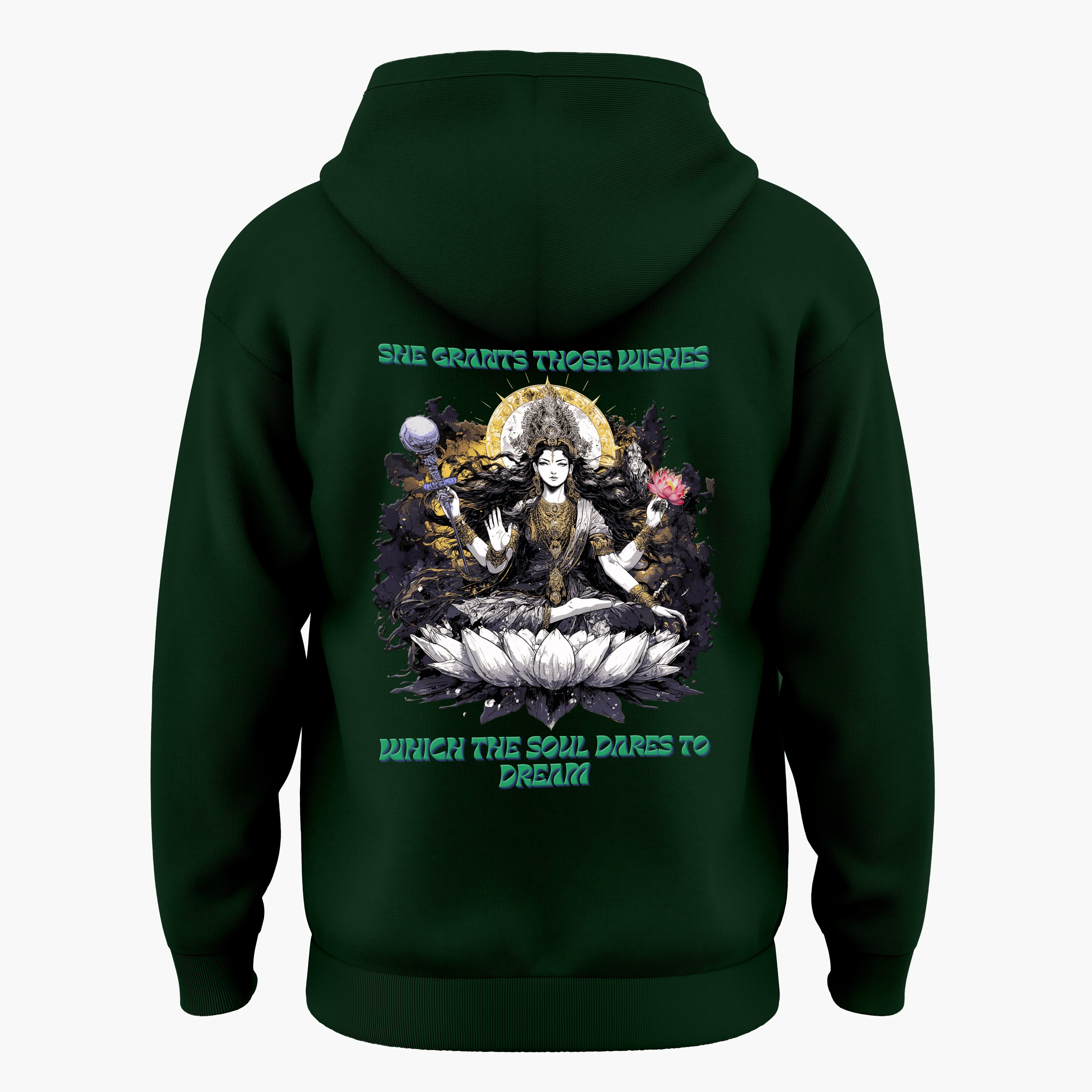 The Cosmic Nine - Celestial Grace Hoodie Back Print