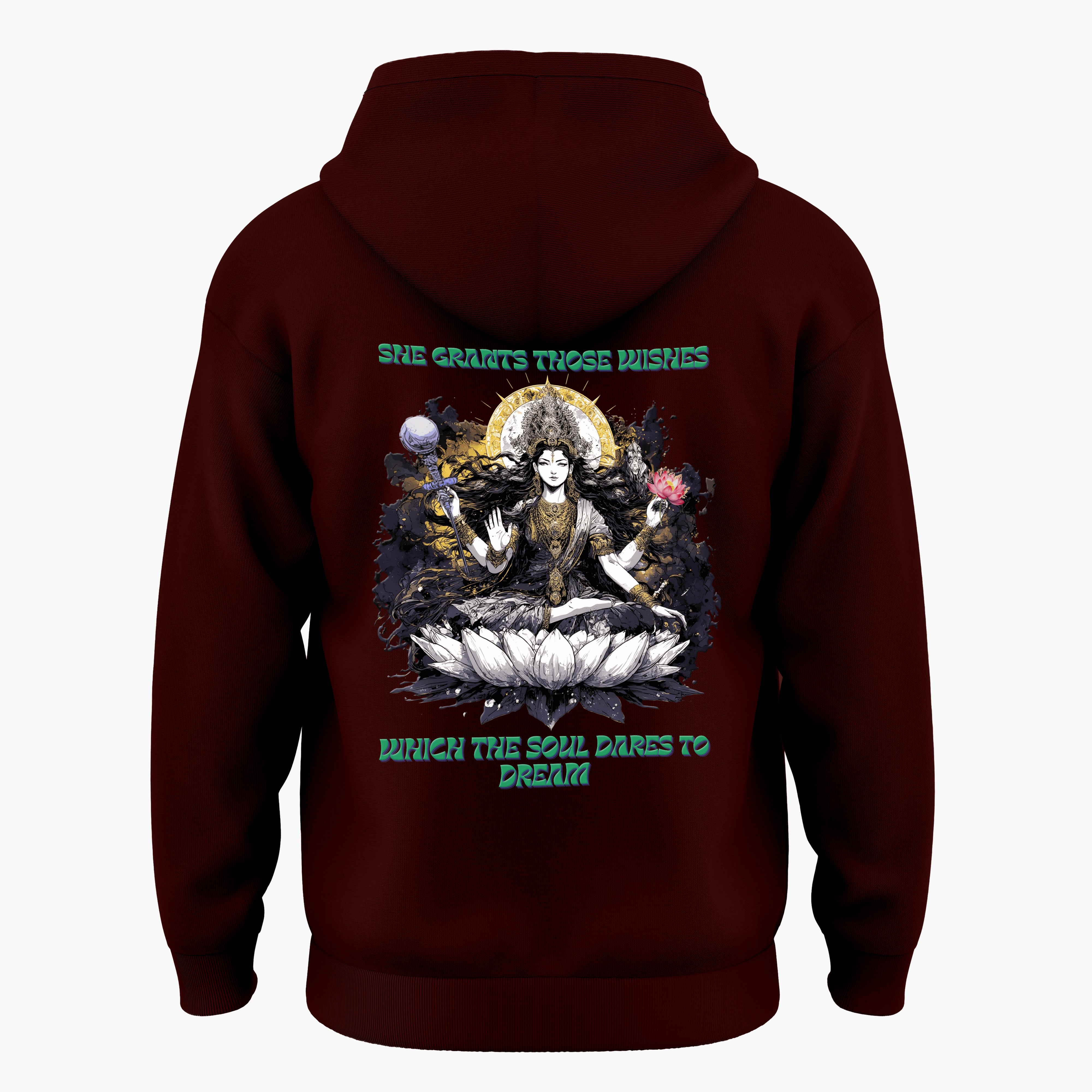 The Cosmic Nine - Celestial Grace Hoodie Back Print