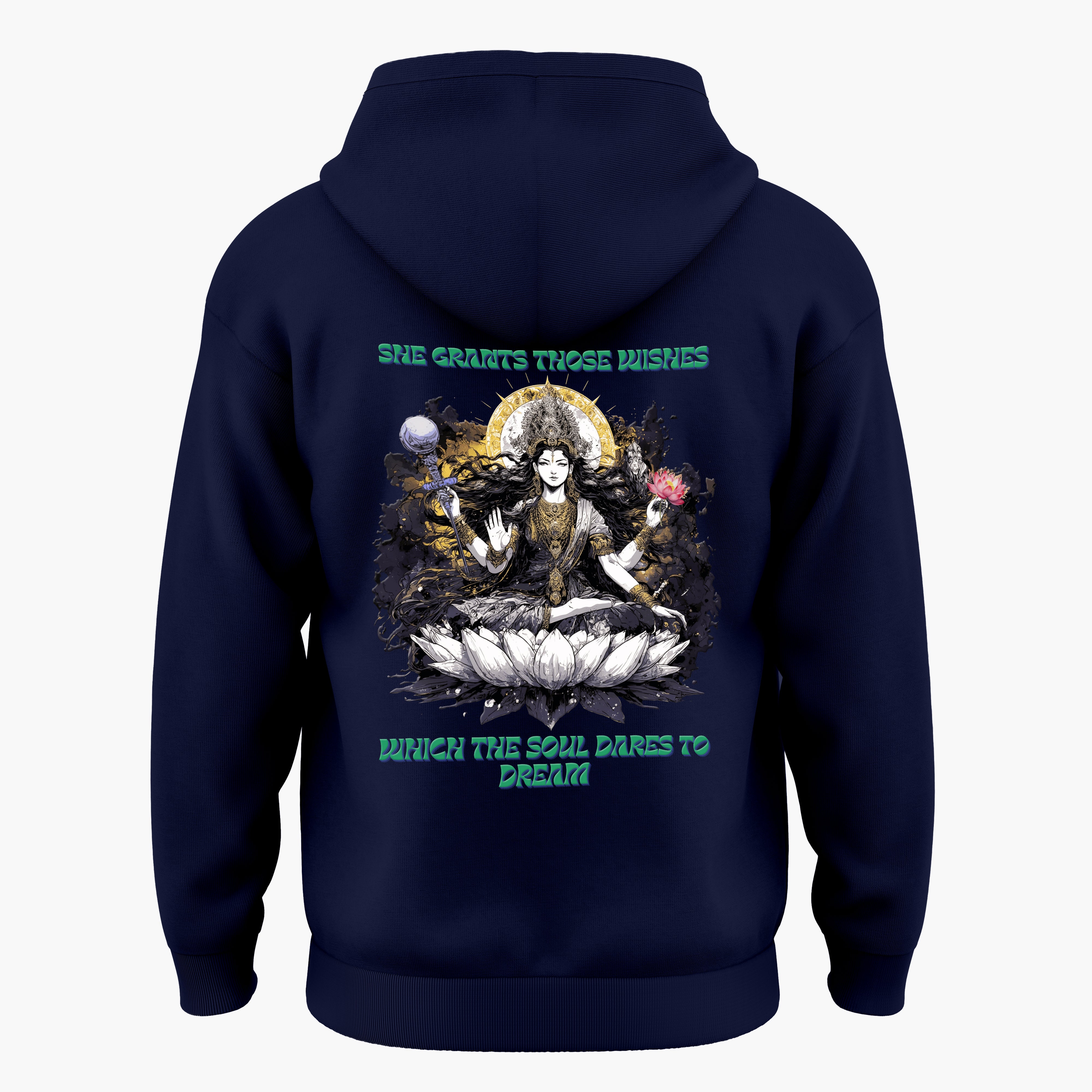 The Cosmic Nine - Celestial Grace Hoodie Back Print