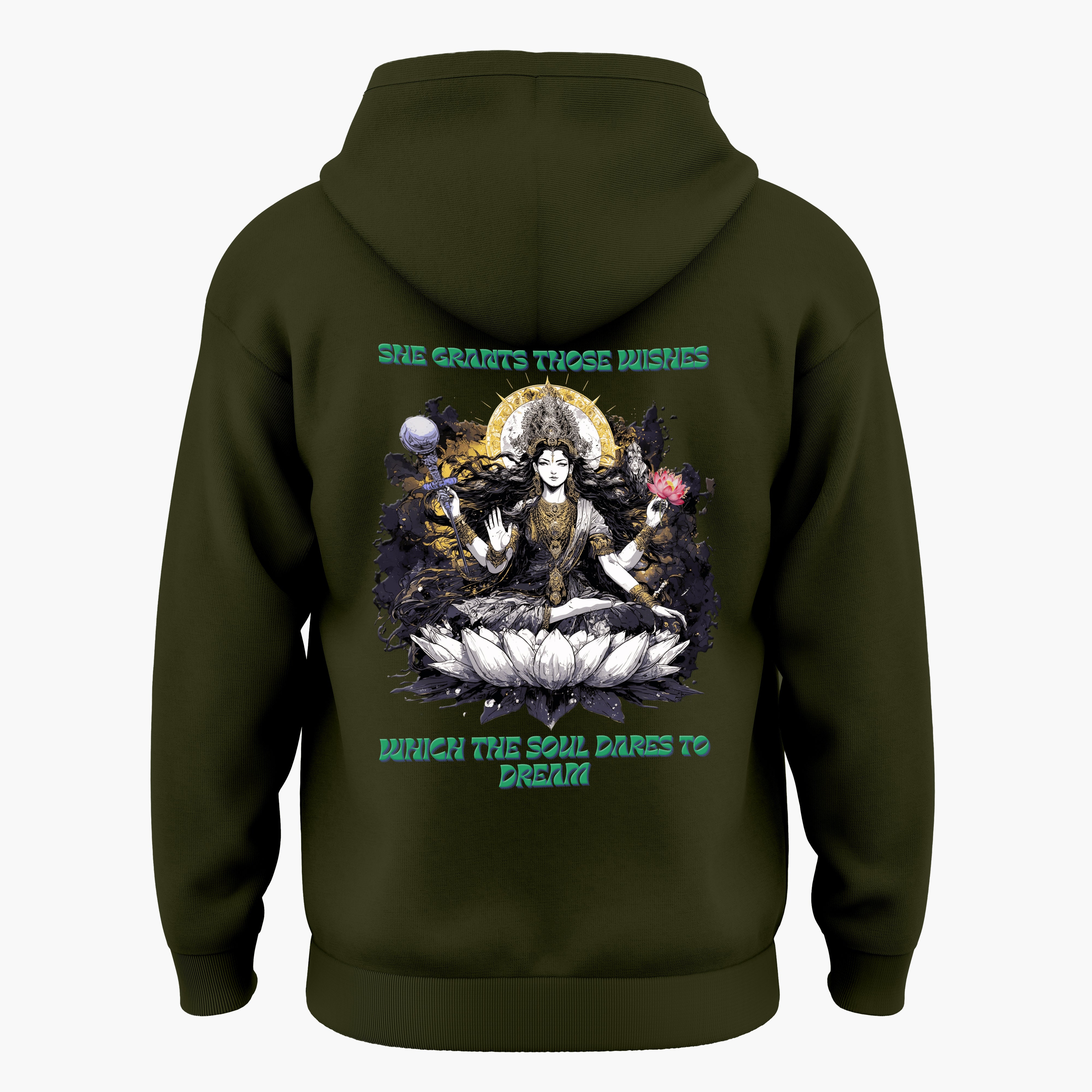 The Cosmic Nine - Celestial Grace Hoodie Back Print