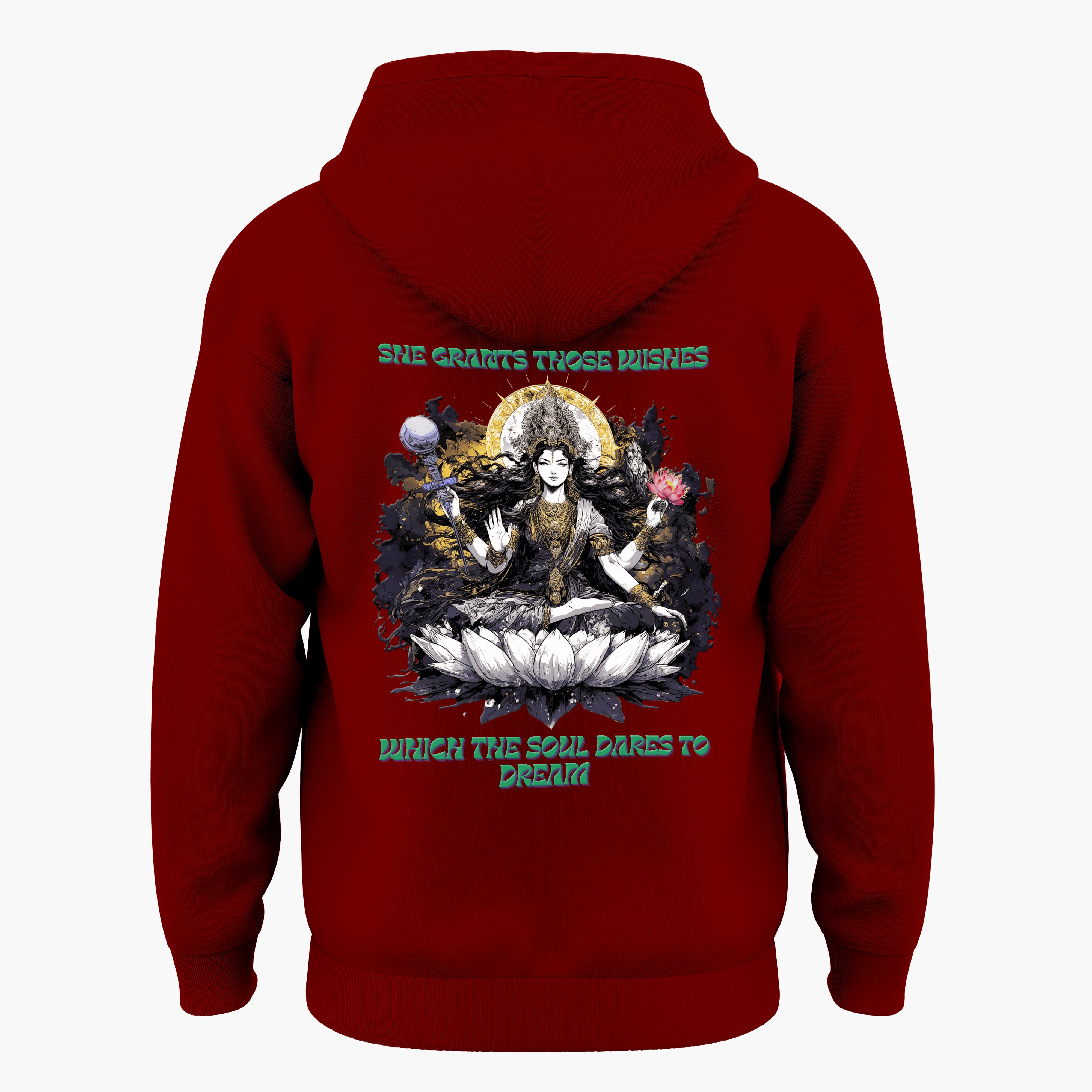 The Cosmic Nine - Celestial Grace Hoodie Back Print