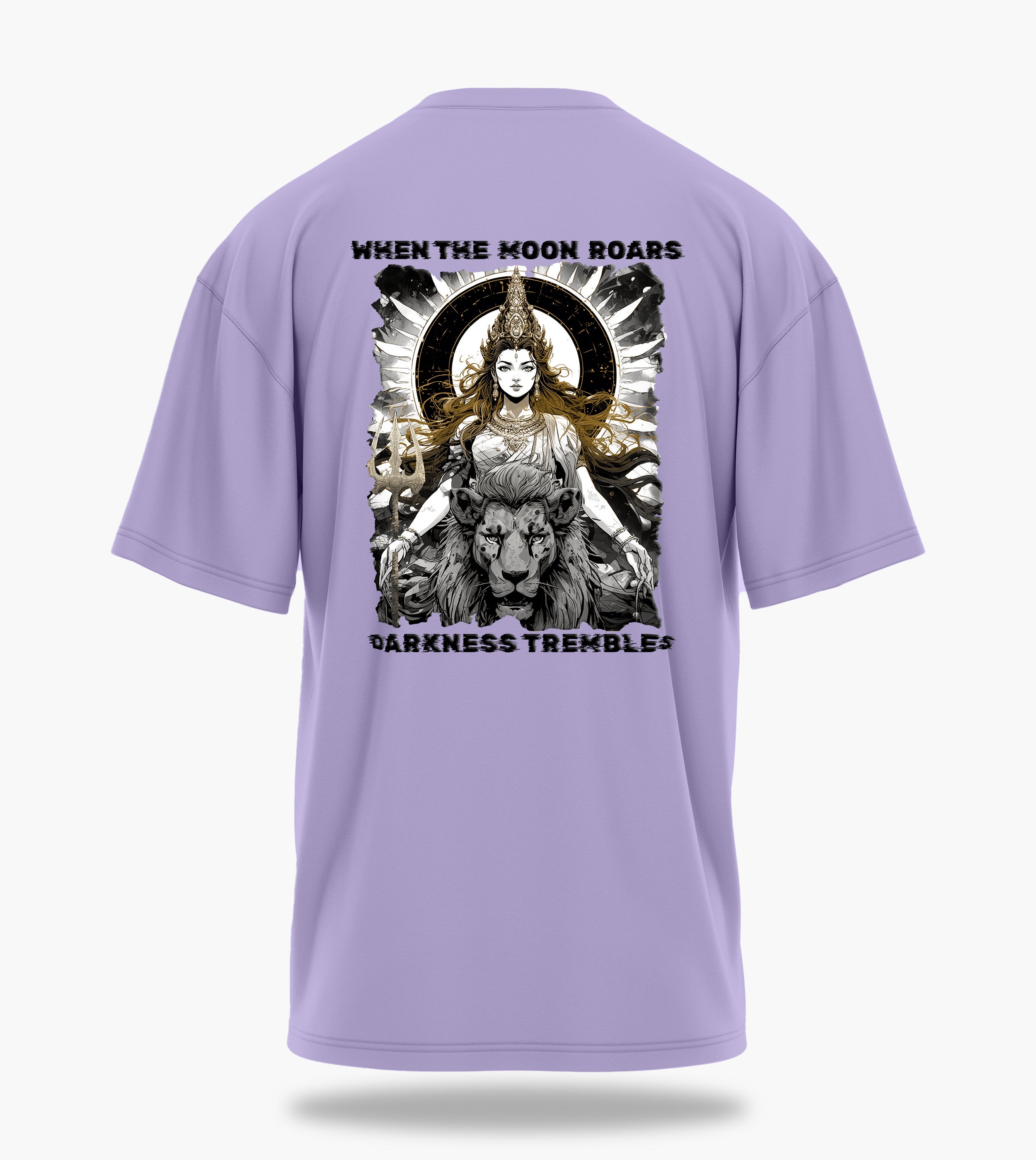 The Cosmic Nine - Lunar Fury Oversized Back Print