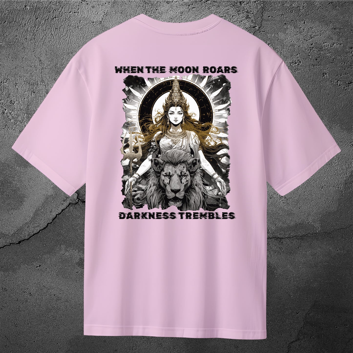 The Cosmic Nine - Lunar Fury Oversized Back Print
