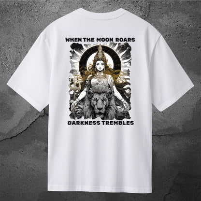The Cosmic Nine - Lunar Fury Oversized Back Print