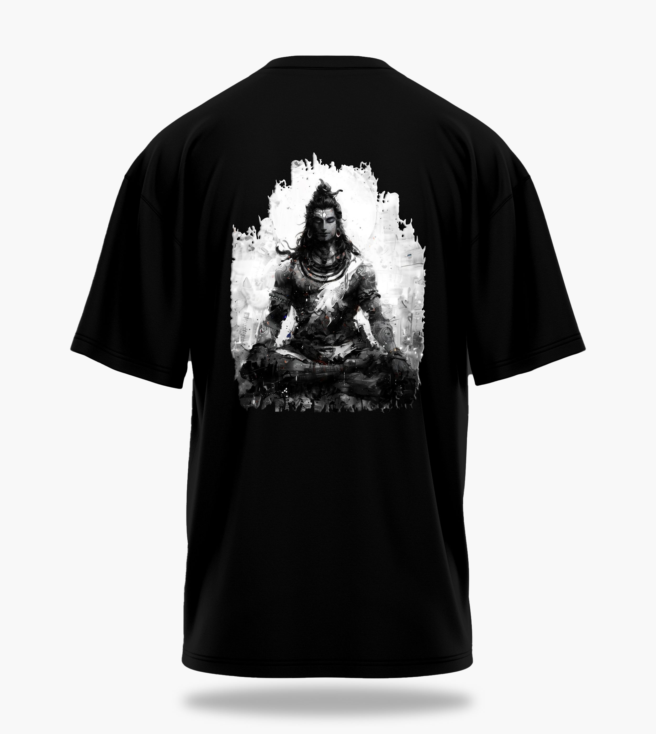 The Māhādev Collection - Bholenath I Oversized Back Print