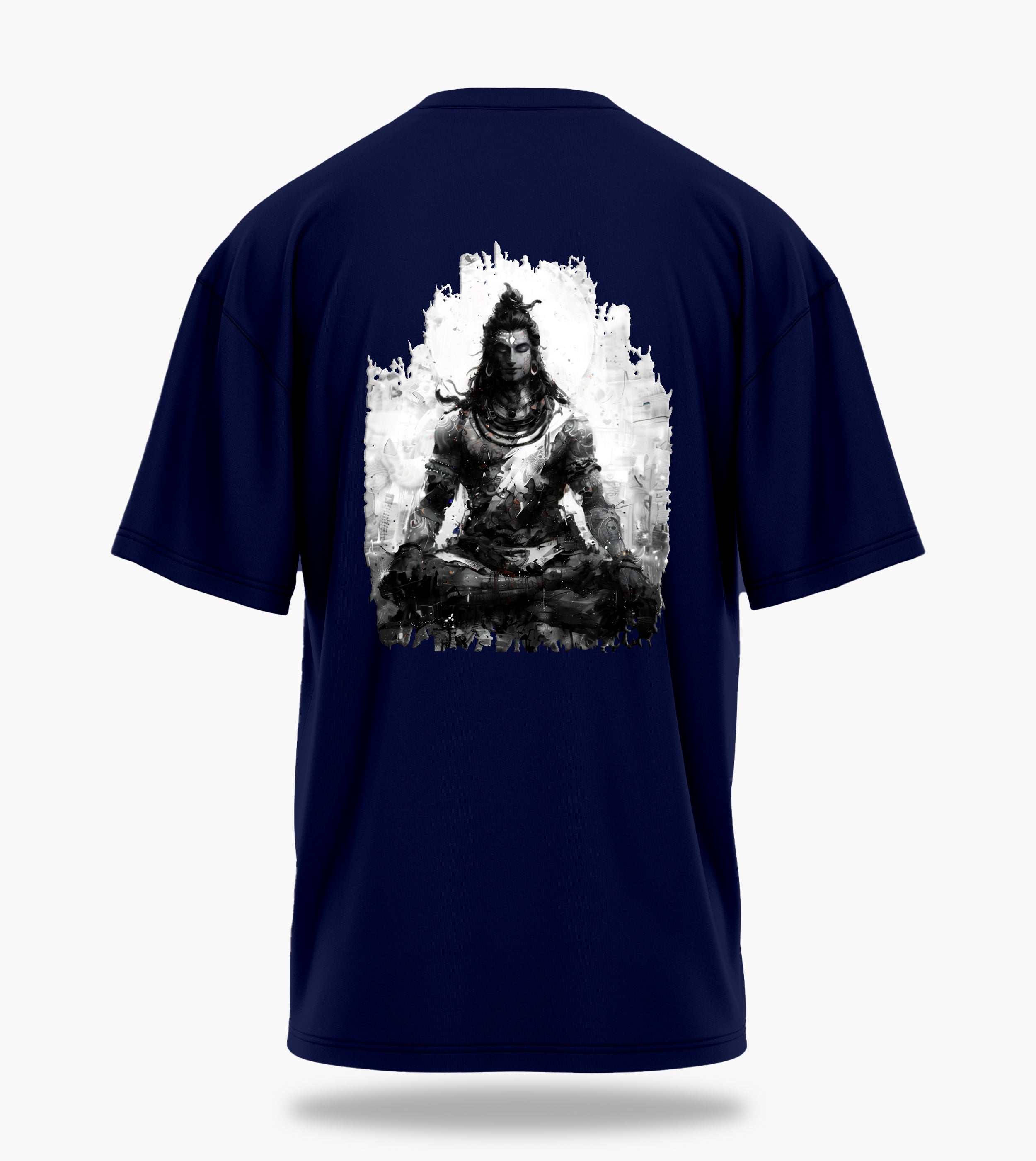 The Māhādev Collection - Bholenath I Oversized Back Print