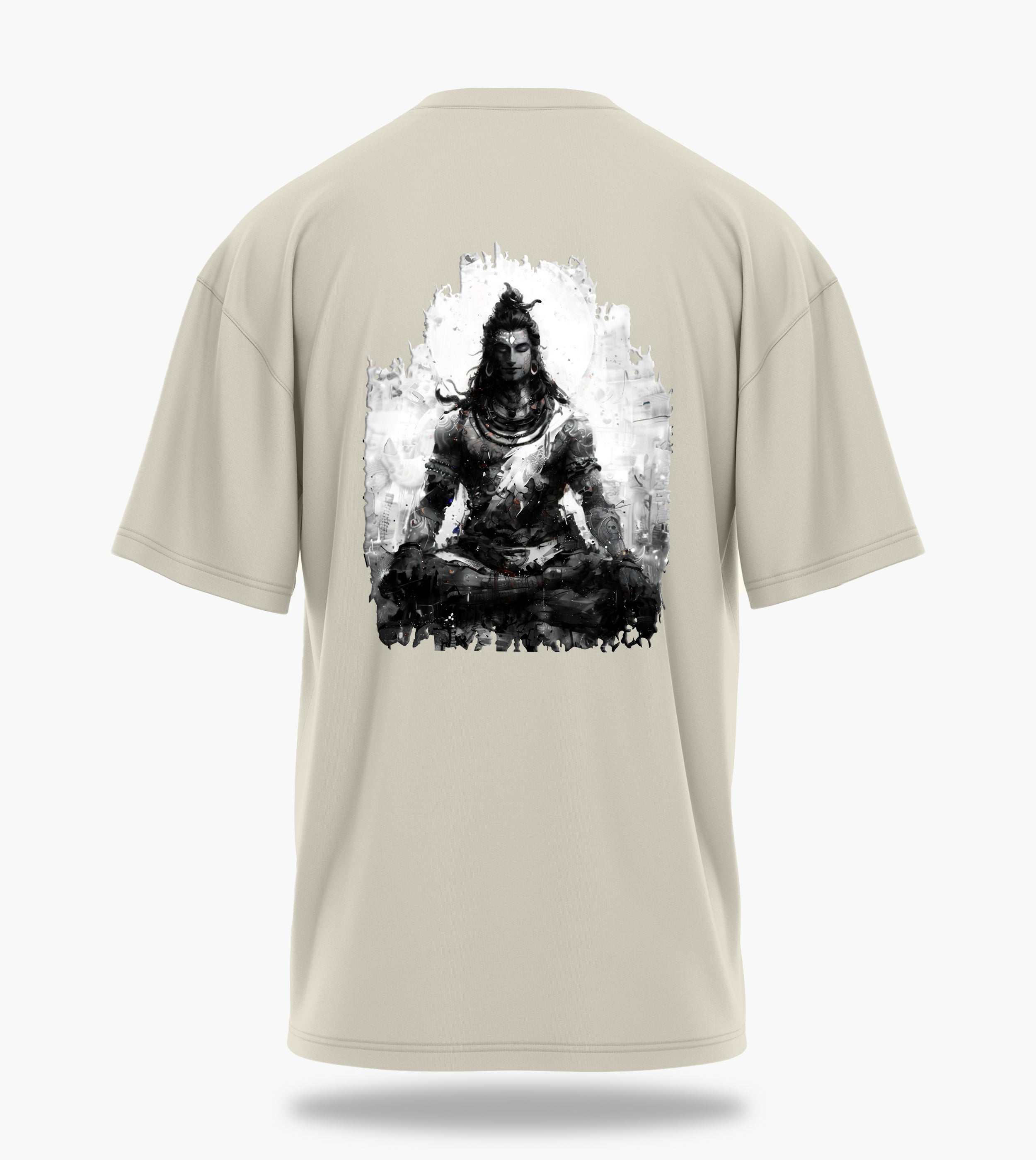 The Māhādev Collection - Bholenath I Oversized Back Print