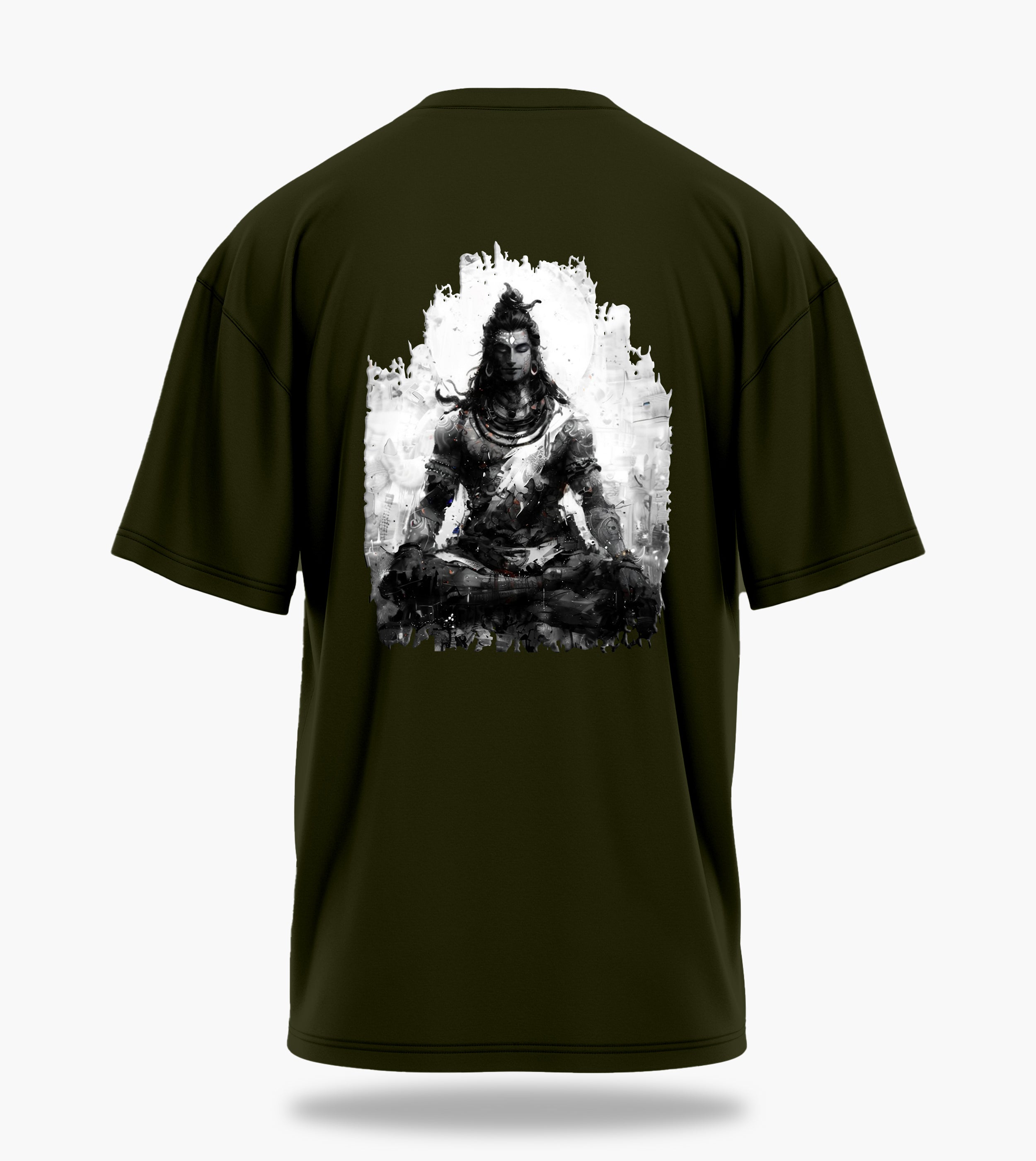 The Māhādev Collection - Bholenath I Oversized Back Print