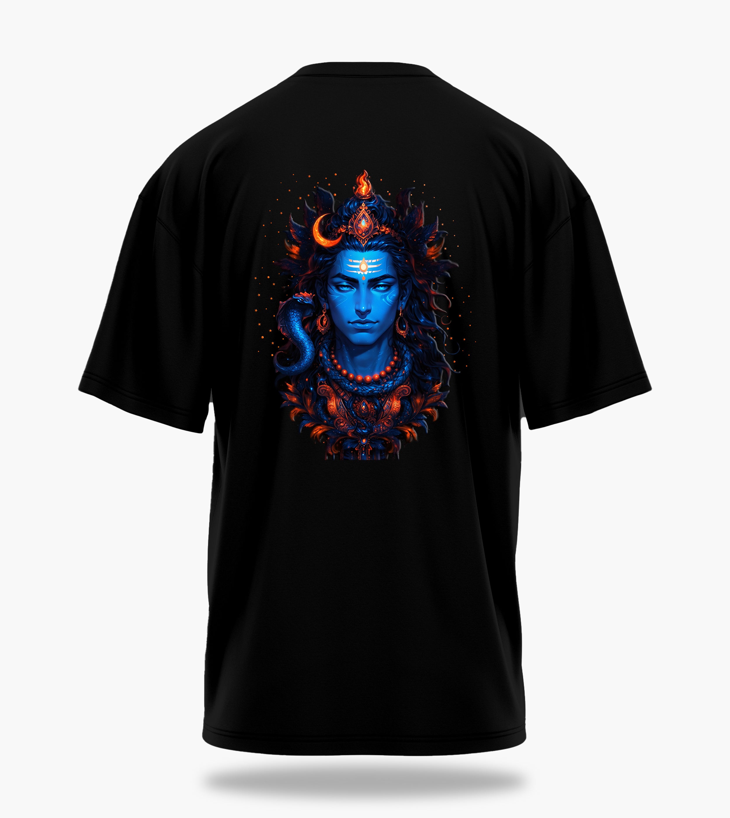 The Māhādev Collection - Omkareshwar II Oversized Back Print