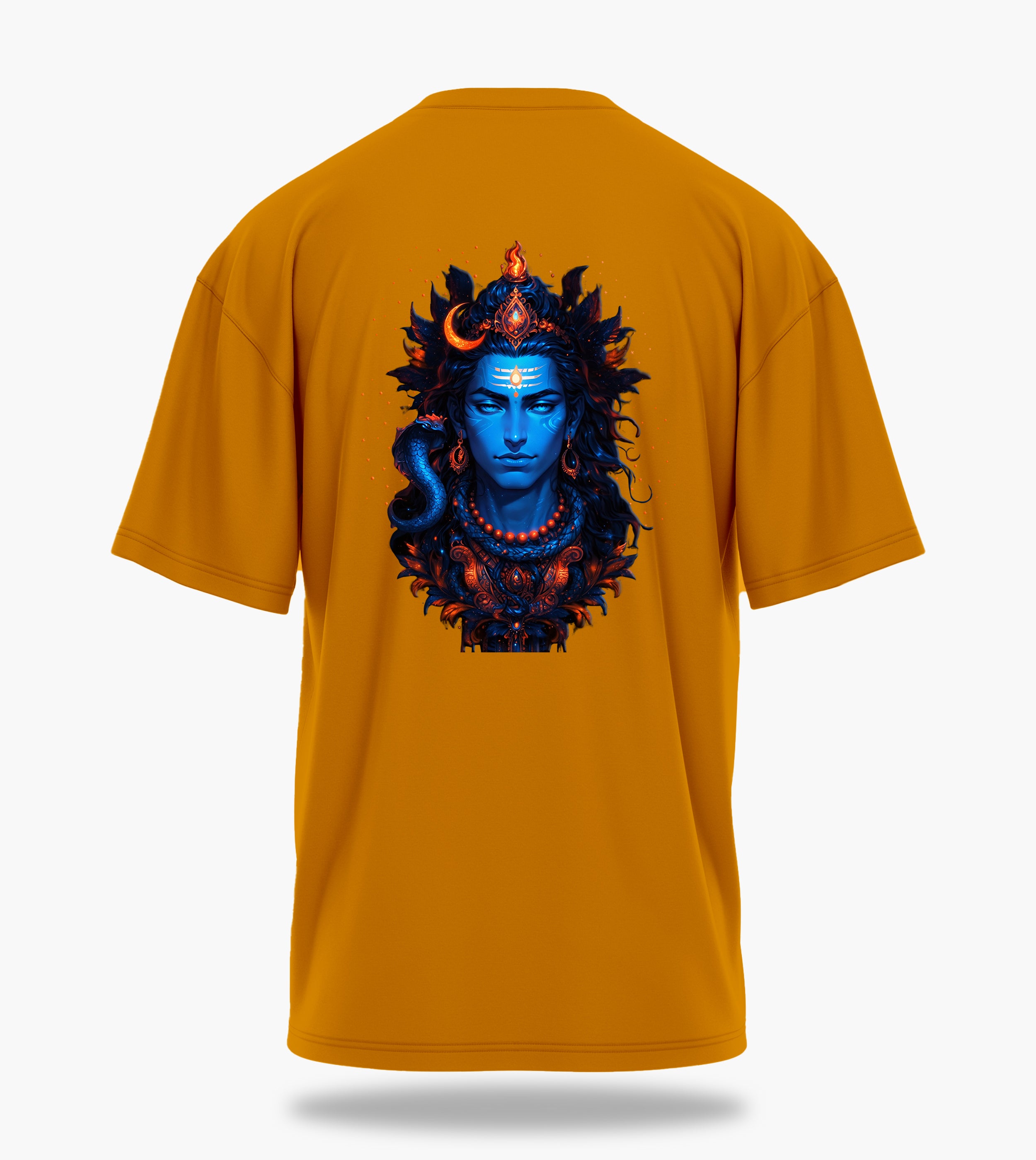 The Māhādev Collection - Omkareshwar II Oversized Back Print