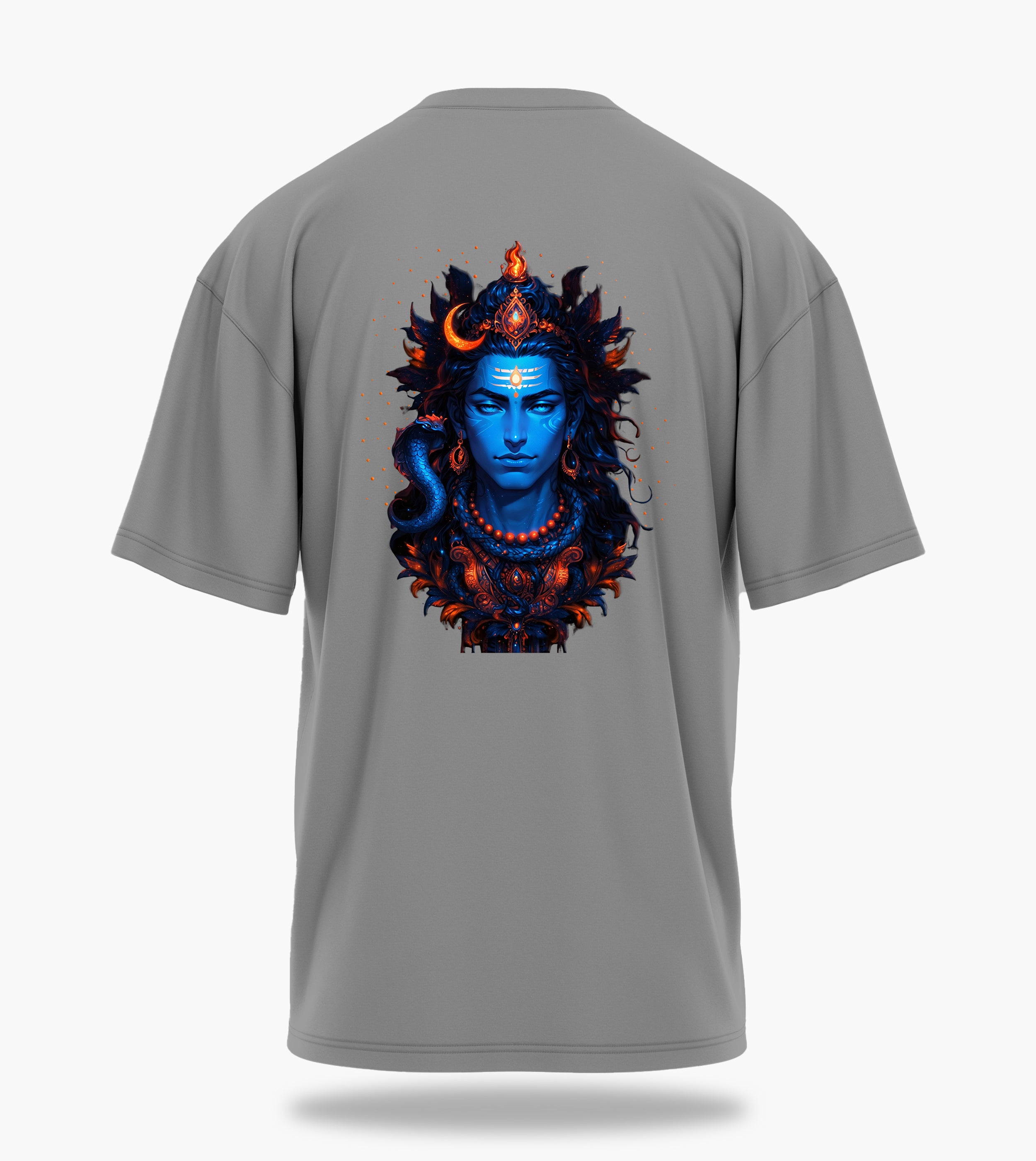 The Māhādev Collection - Omkareshwar II Oversized Back Print