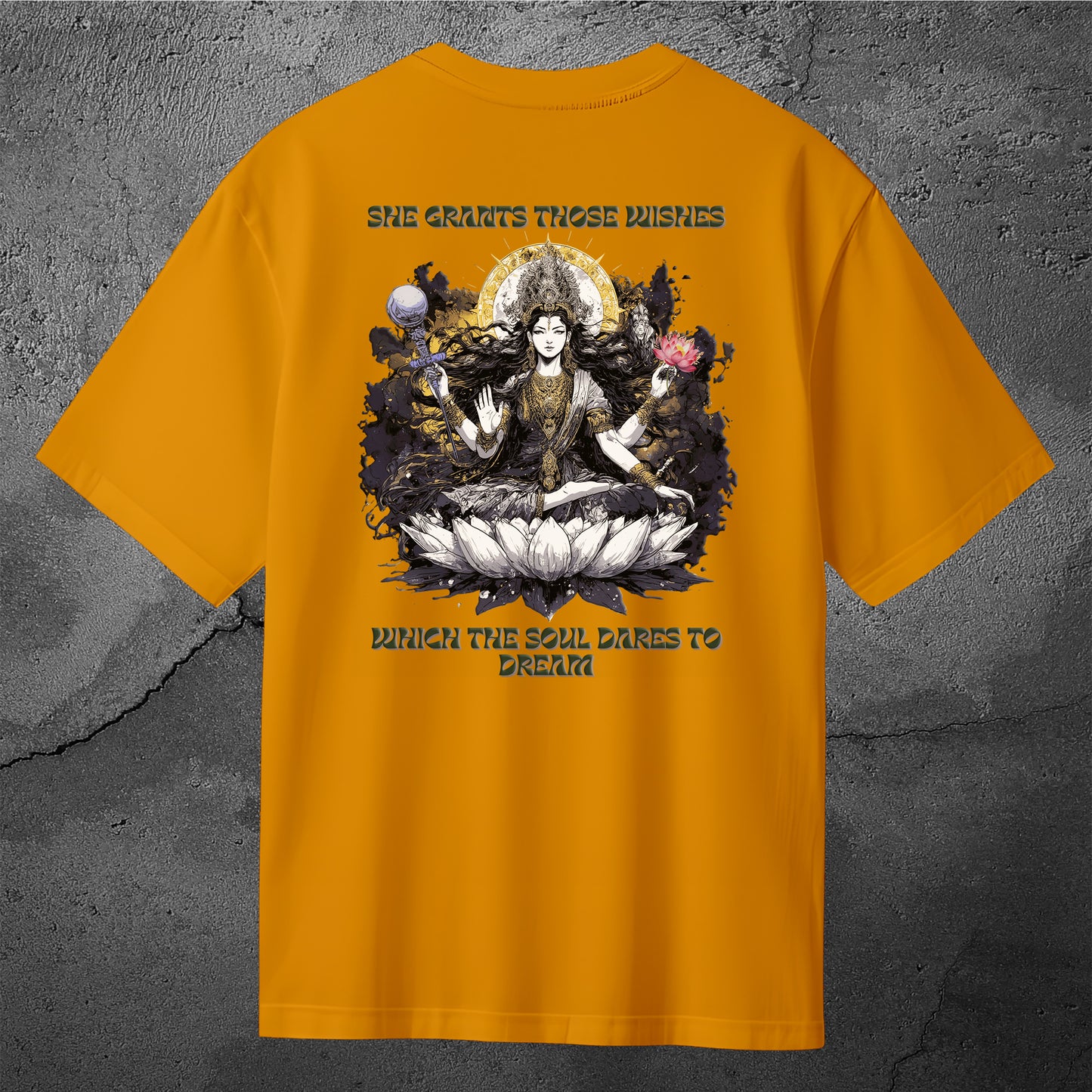 The Cosmic Nine - Celestial Grace Oversized Back Print