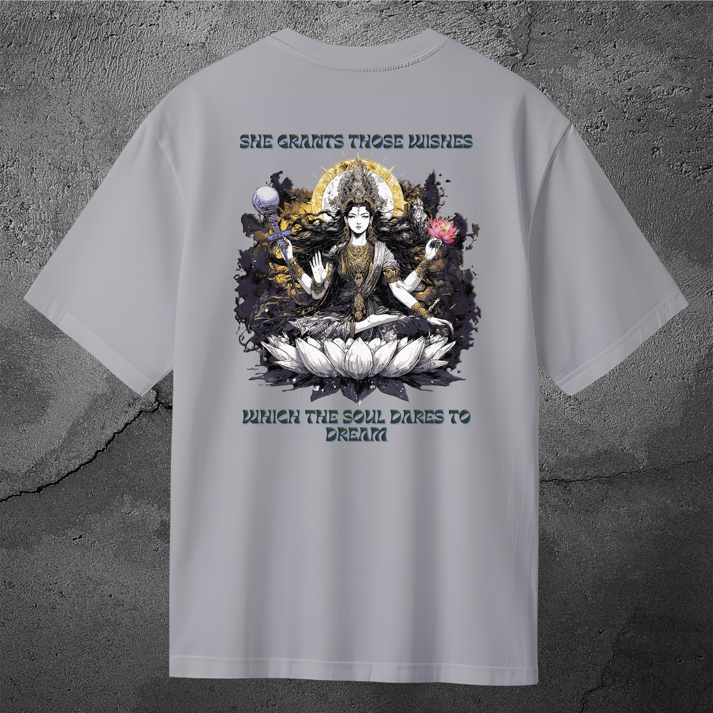 The Cosmic Nine - Celestial Grace Oversized Back Print