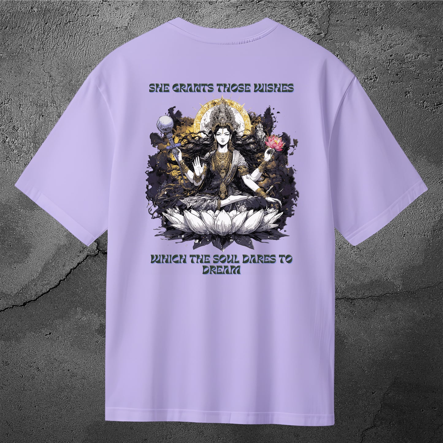 The Cosmic Nine - Celestial Grace Oversized Back Print