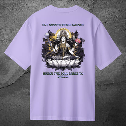 The Cosmic Nine - Celestial Grace Oversized Back Print