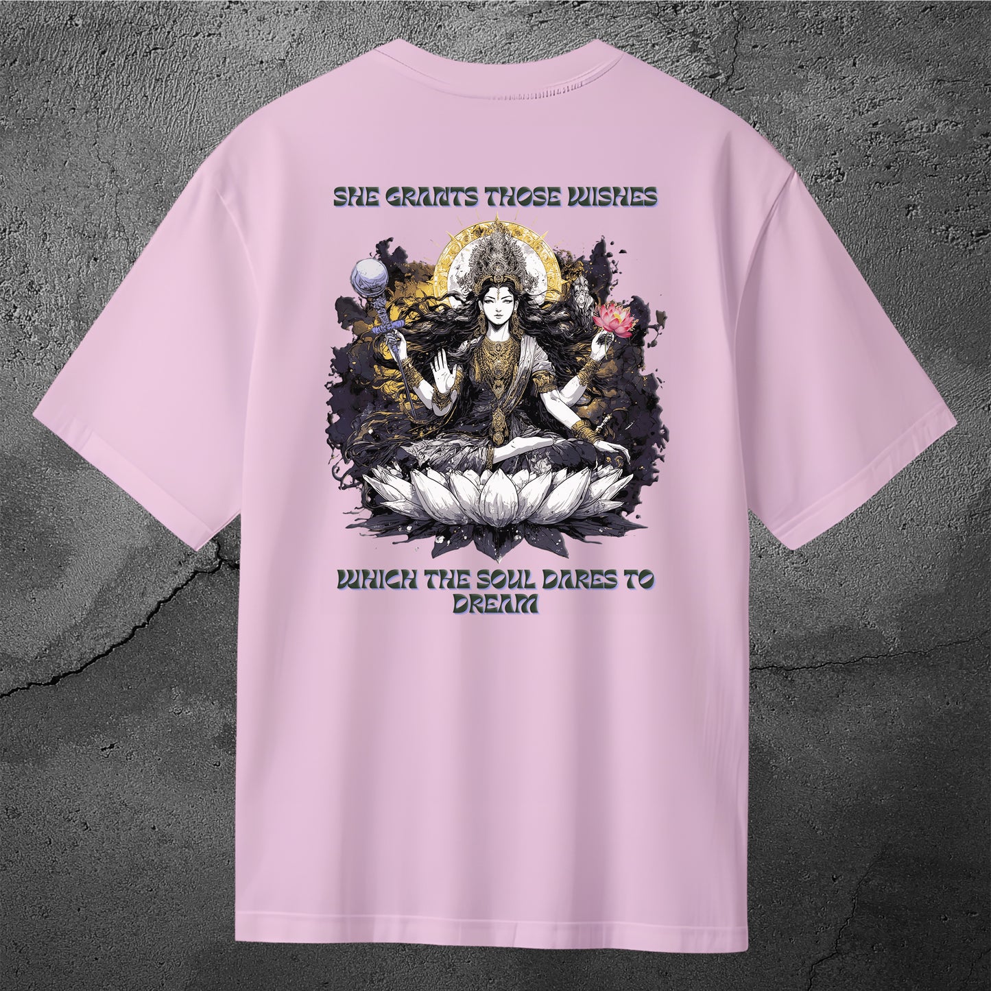 The Cosmic Nine - Celestial Grace Oversized Back Print