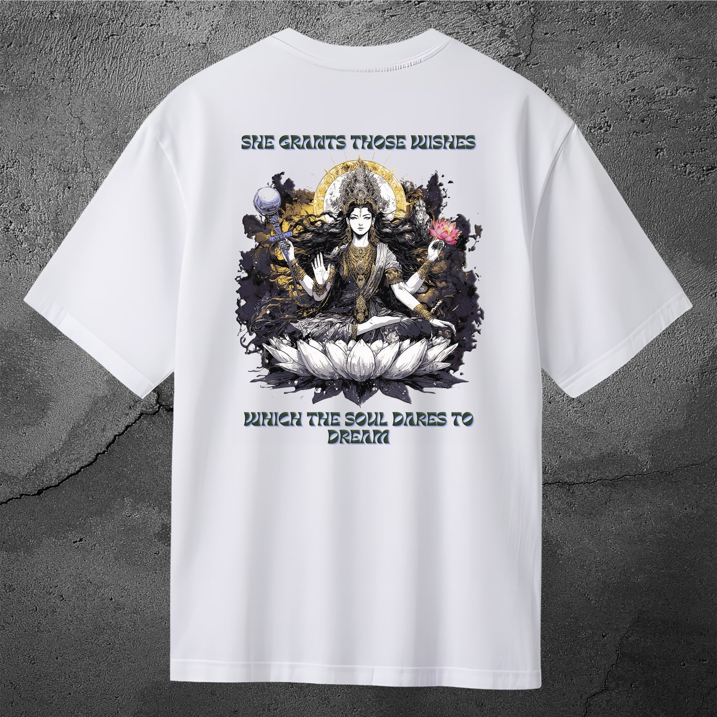 The Cosmic Nine - Celestial Grace Oversized Back Print